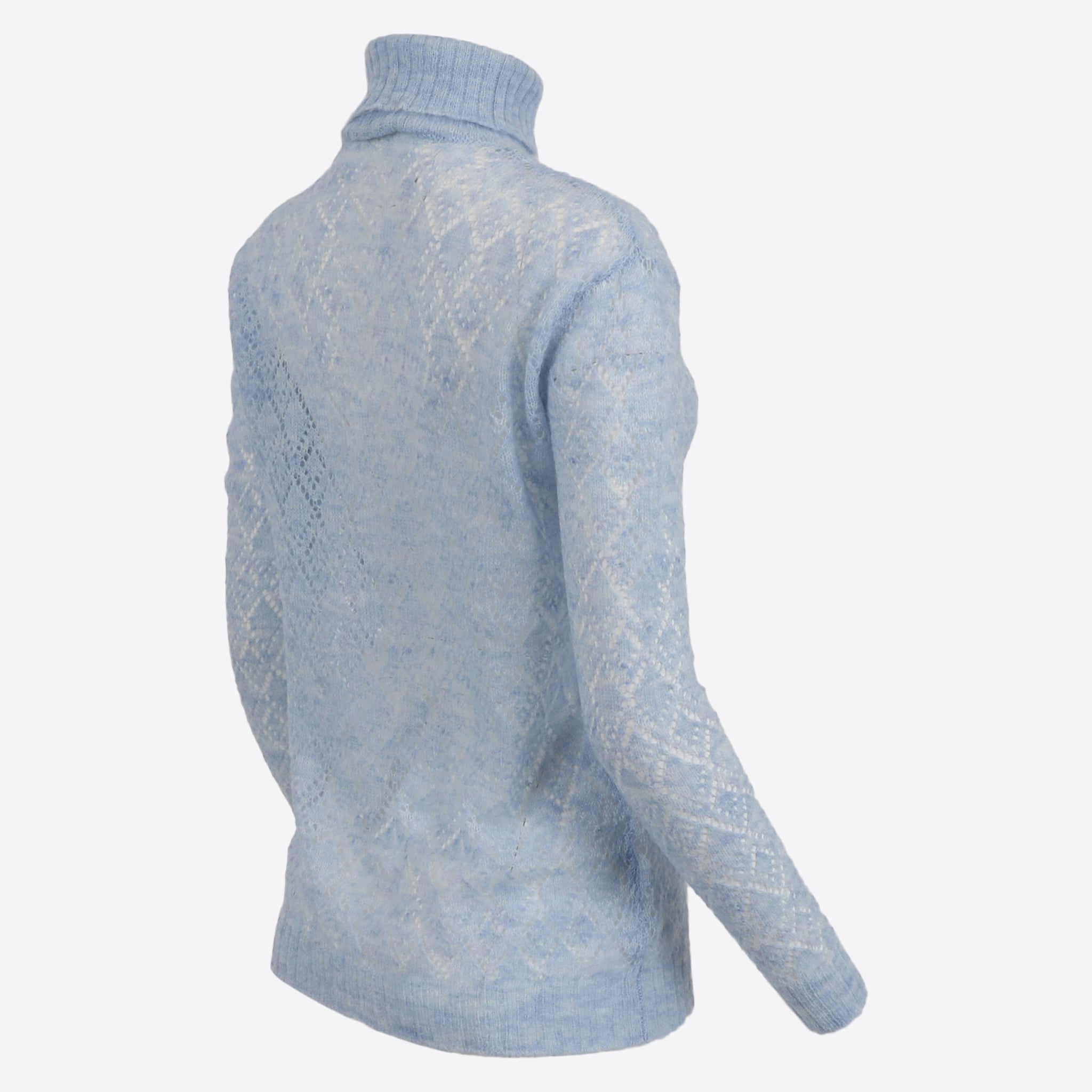 MÓAR mohair rúllukragapeysa 