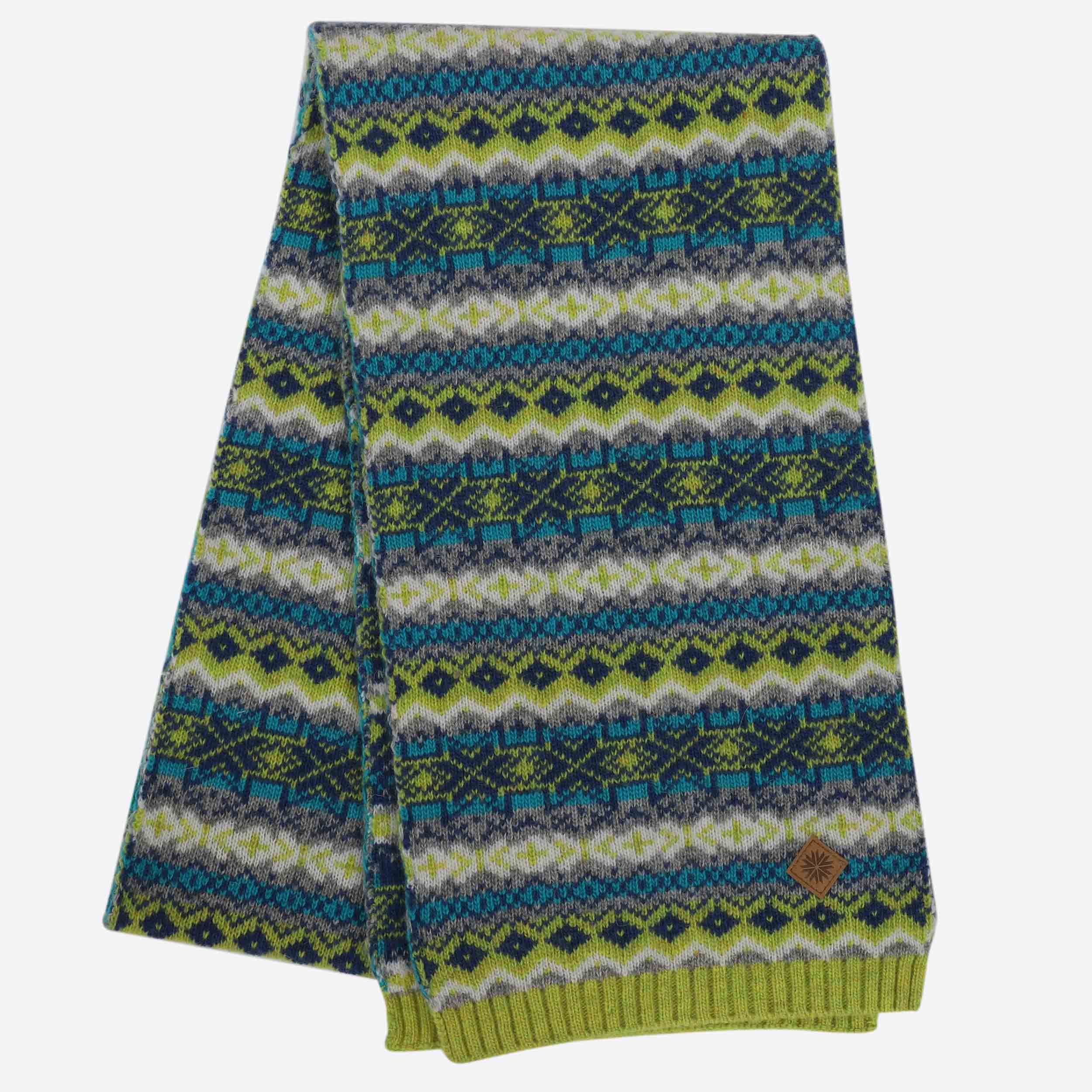 Skrúður wool blend Nordic Scarf
