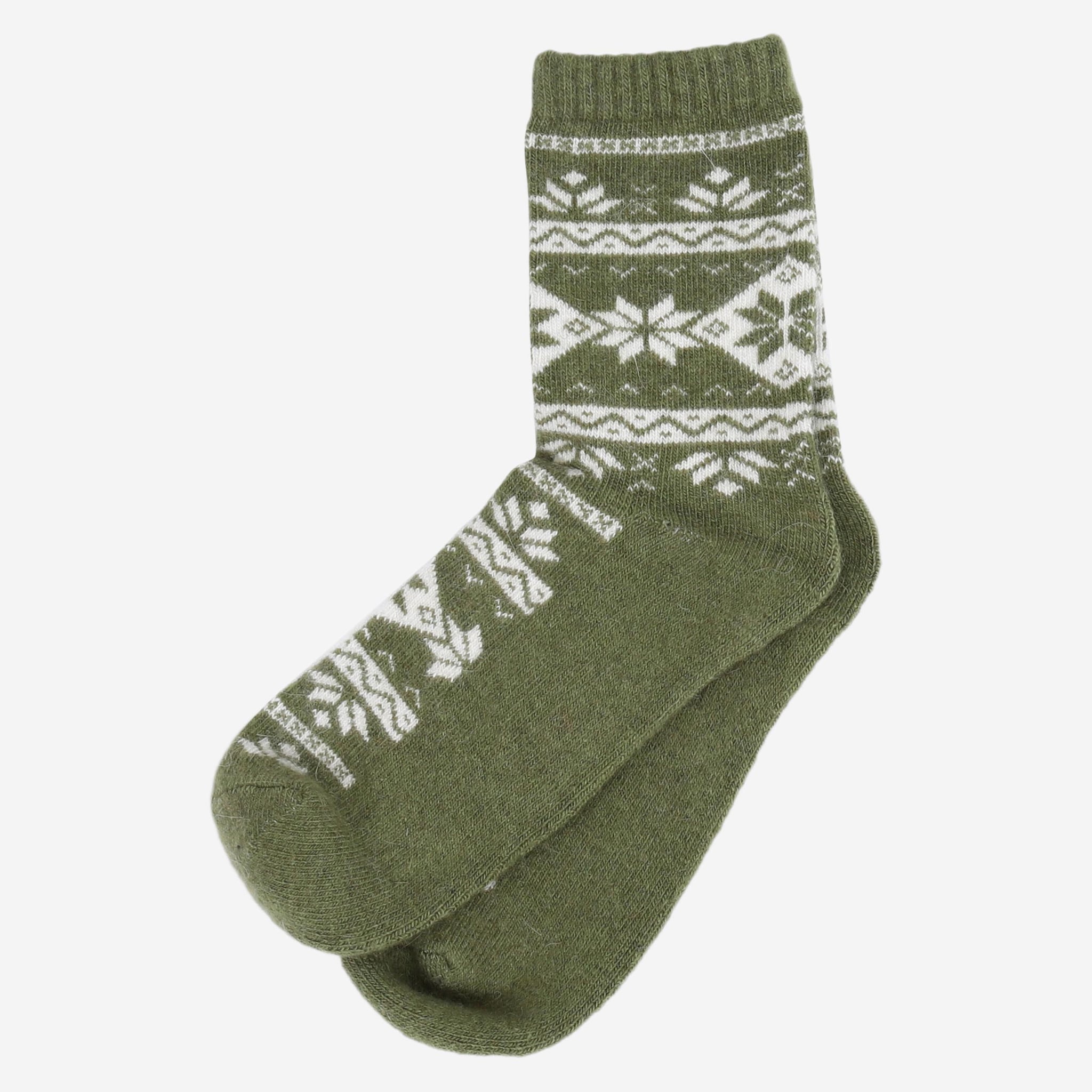 Loðmundur Angora wool blend socks