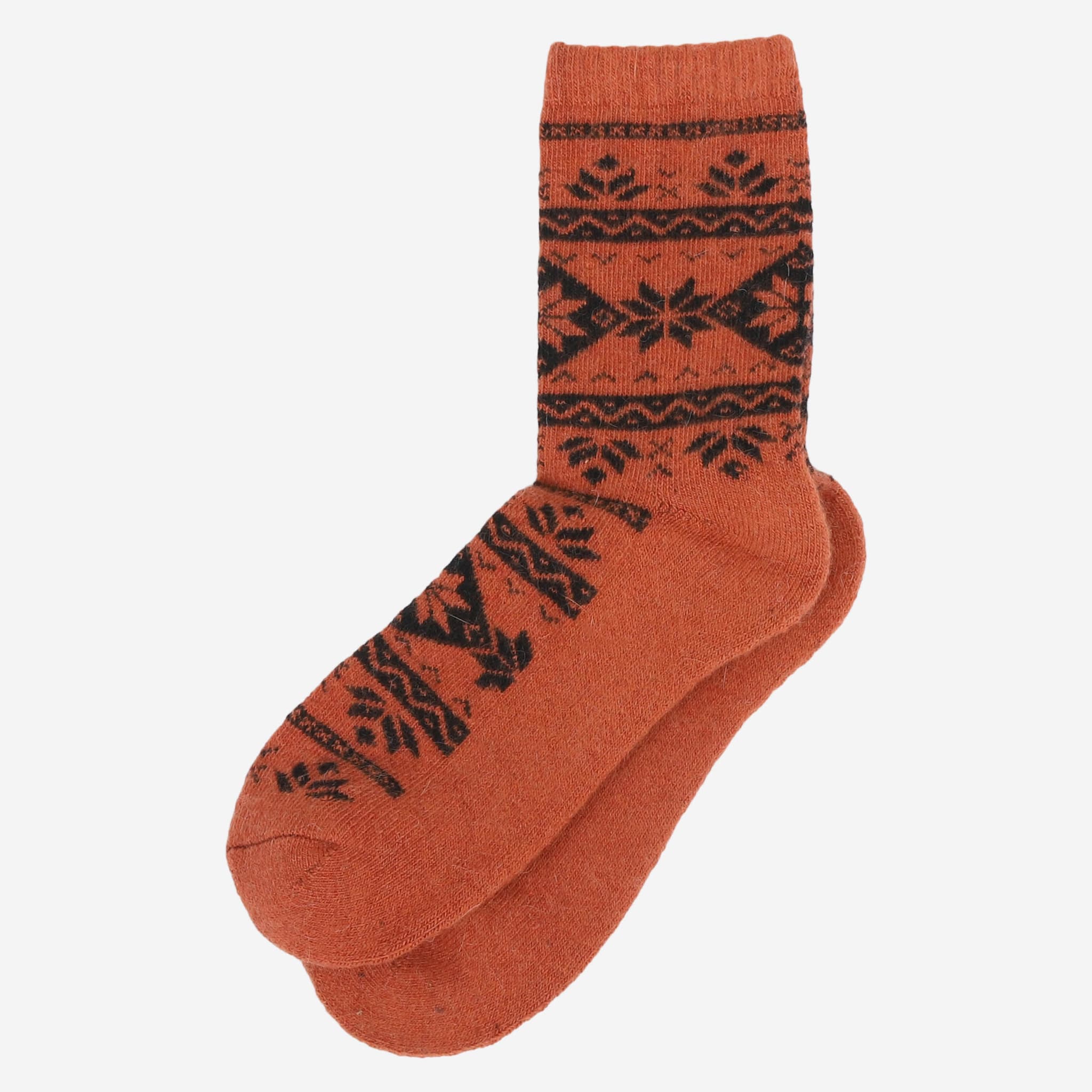 Loðmundur Angora wool blend socks
