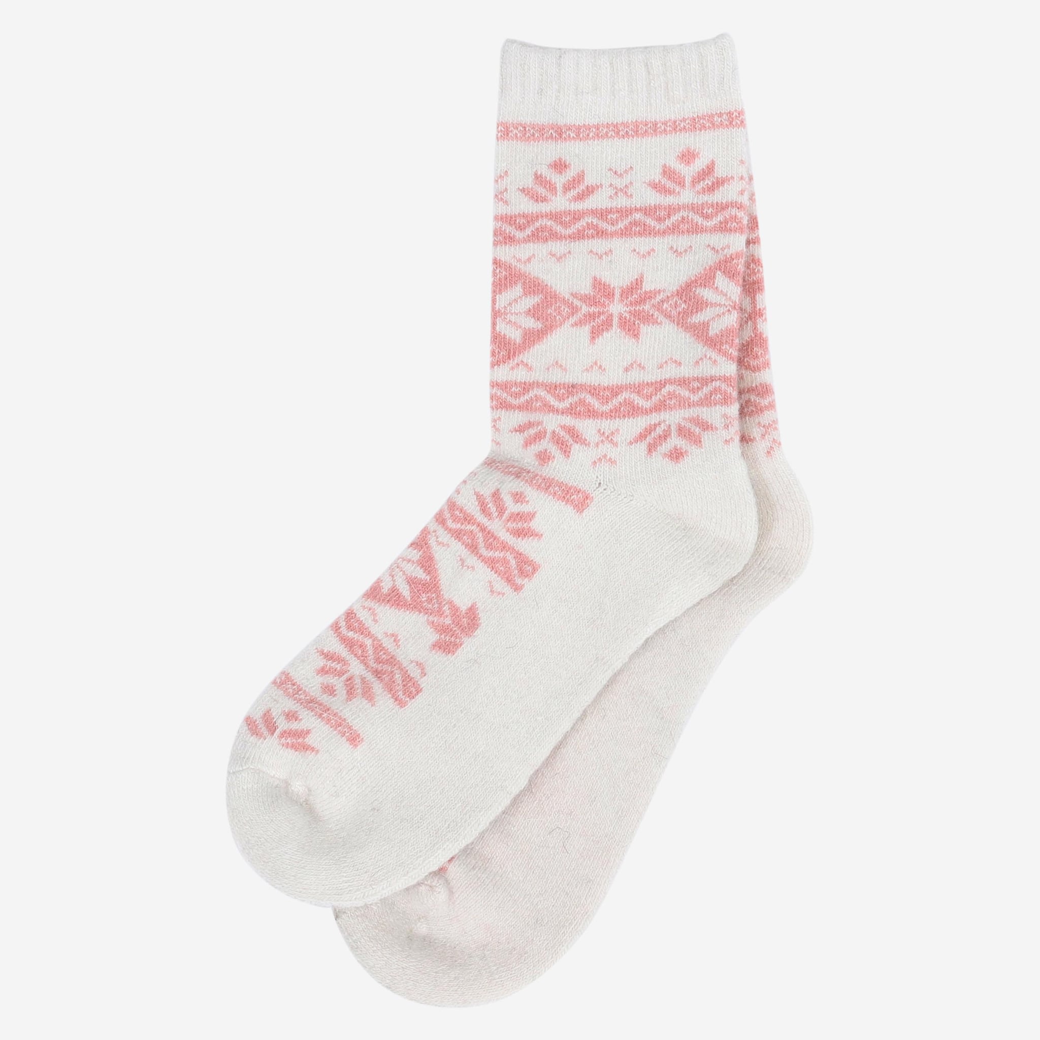 Loðmundur Angora-Socken im nordischen Stil