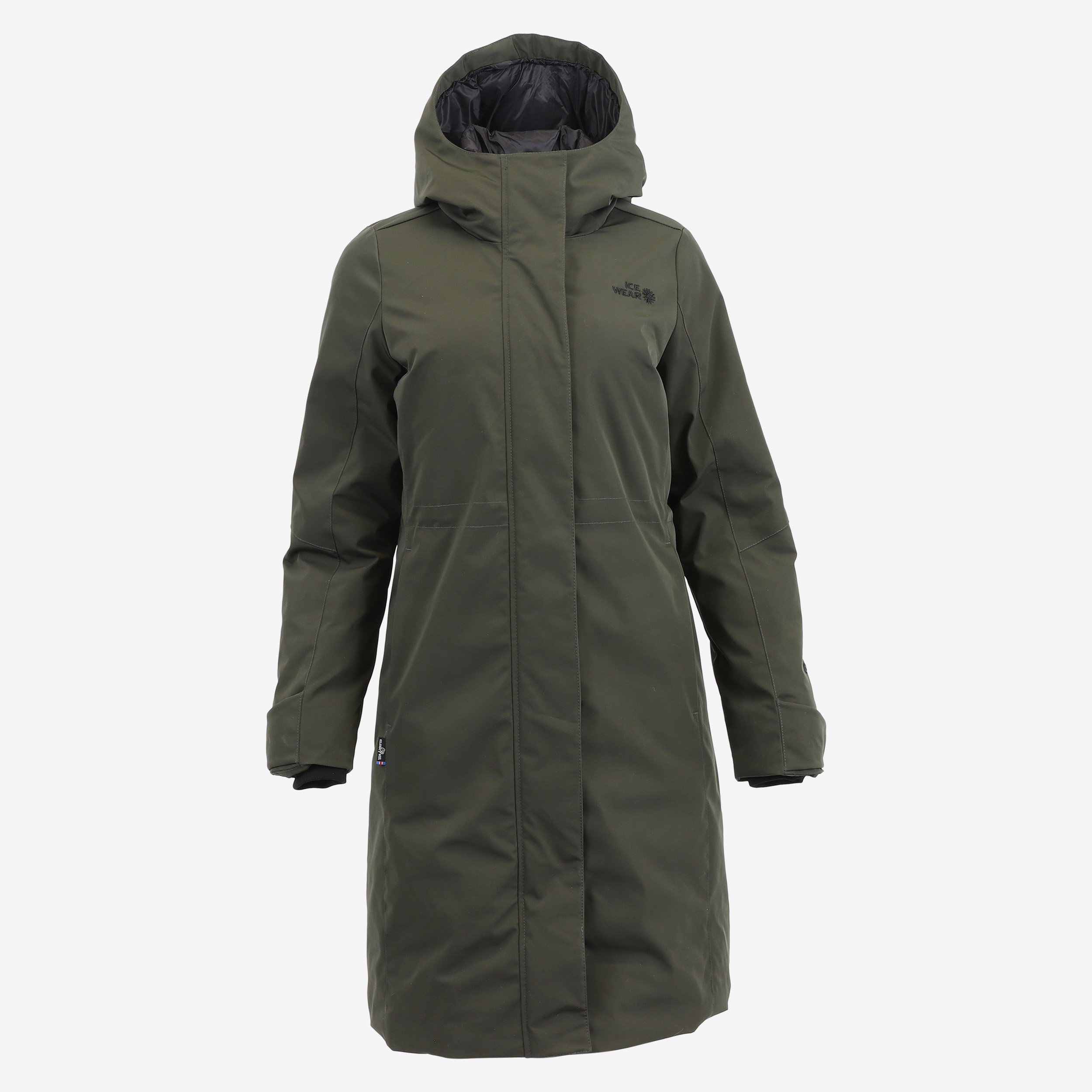 Reykjavik winter coat Icelandic wool padding  
