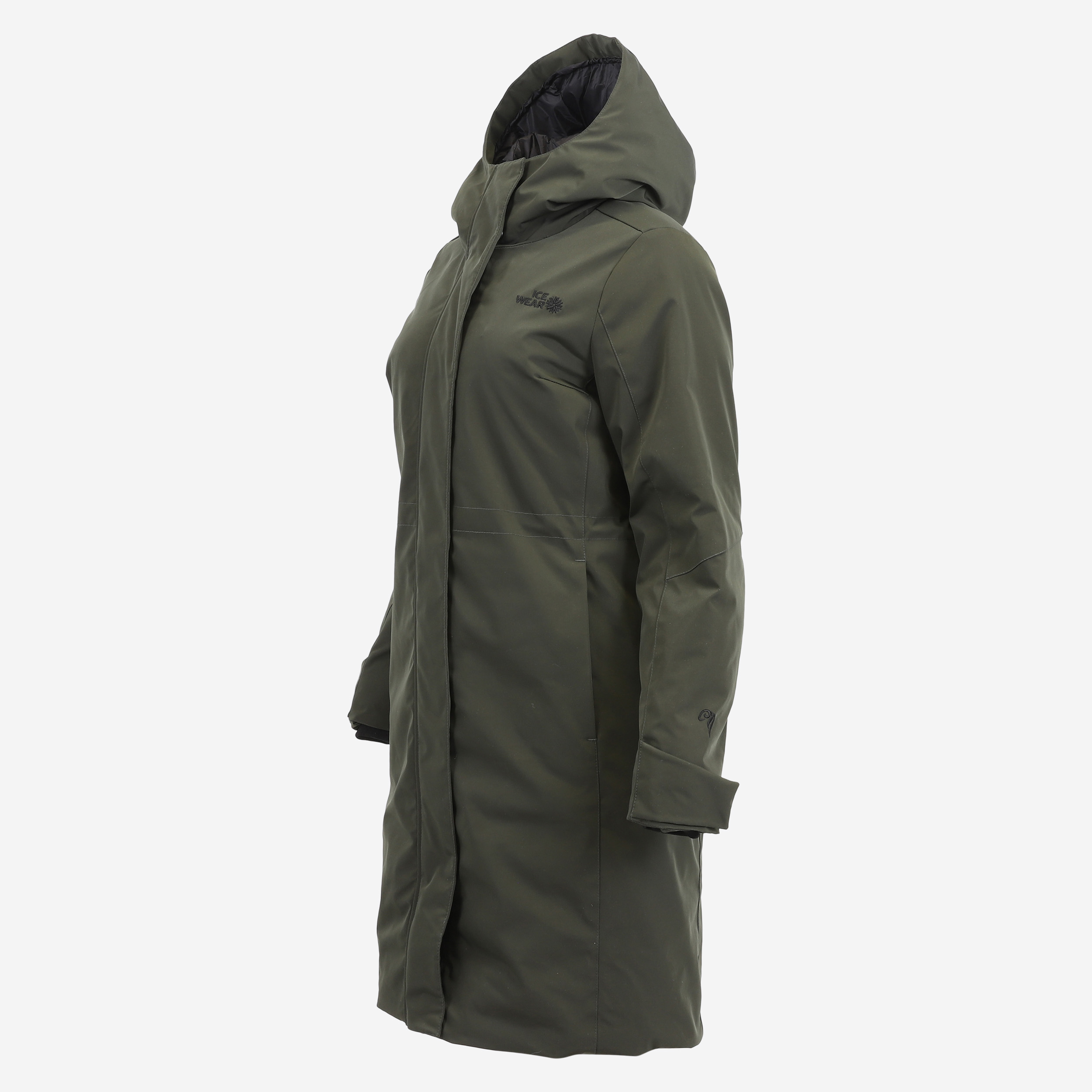 Reykjavik winter coat Icelandic wool padding  