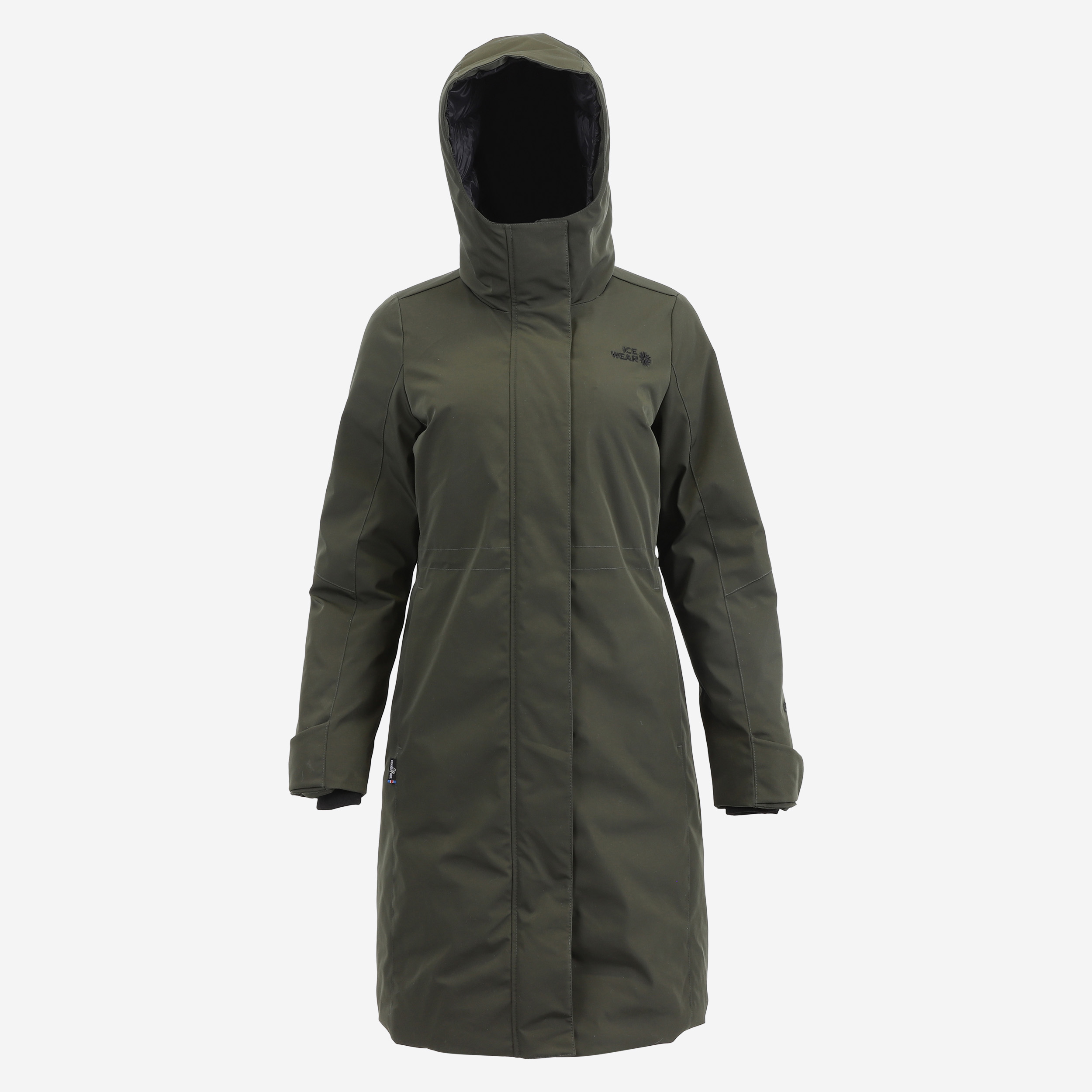 Reykjavik winter coat Icelandic wool padding  