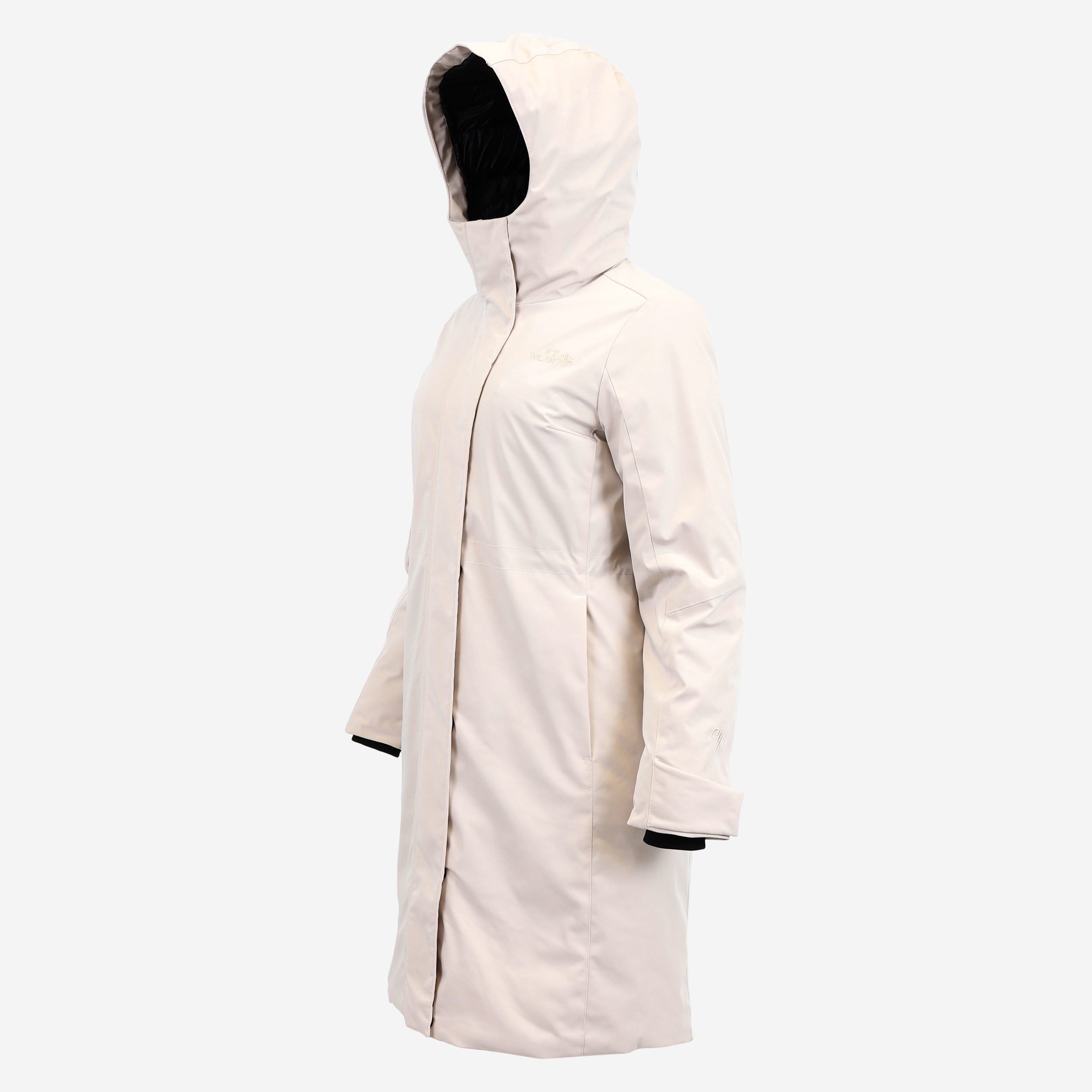 Reykjavik winter coat Icelandic wool padding  