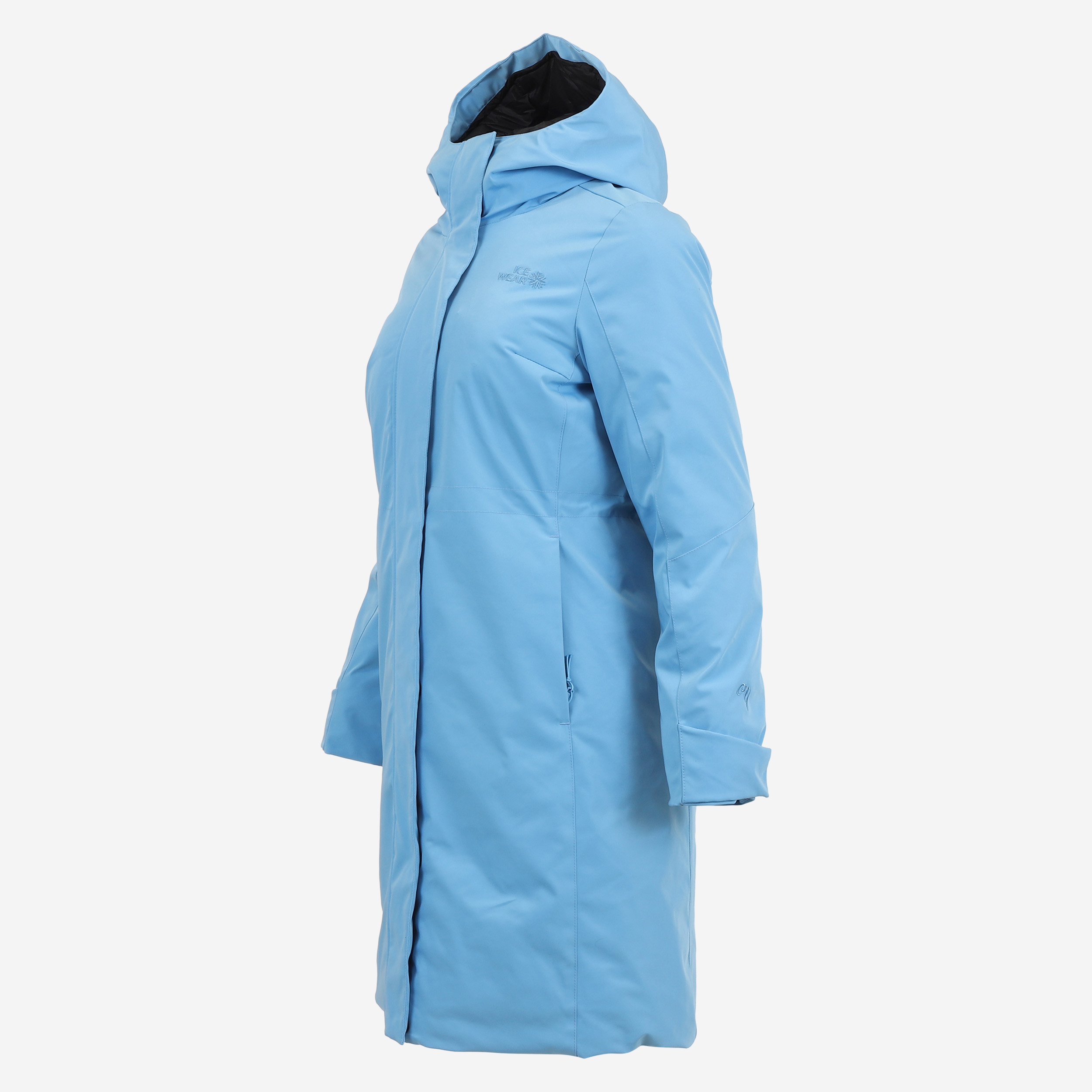 Reykjavik winter coat Icelandic wool padding  