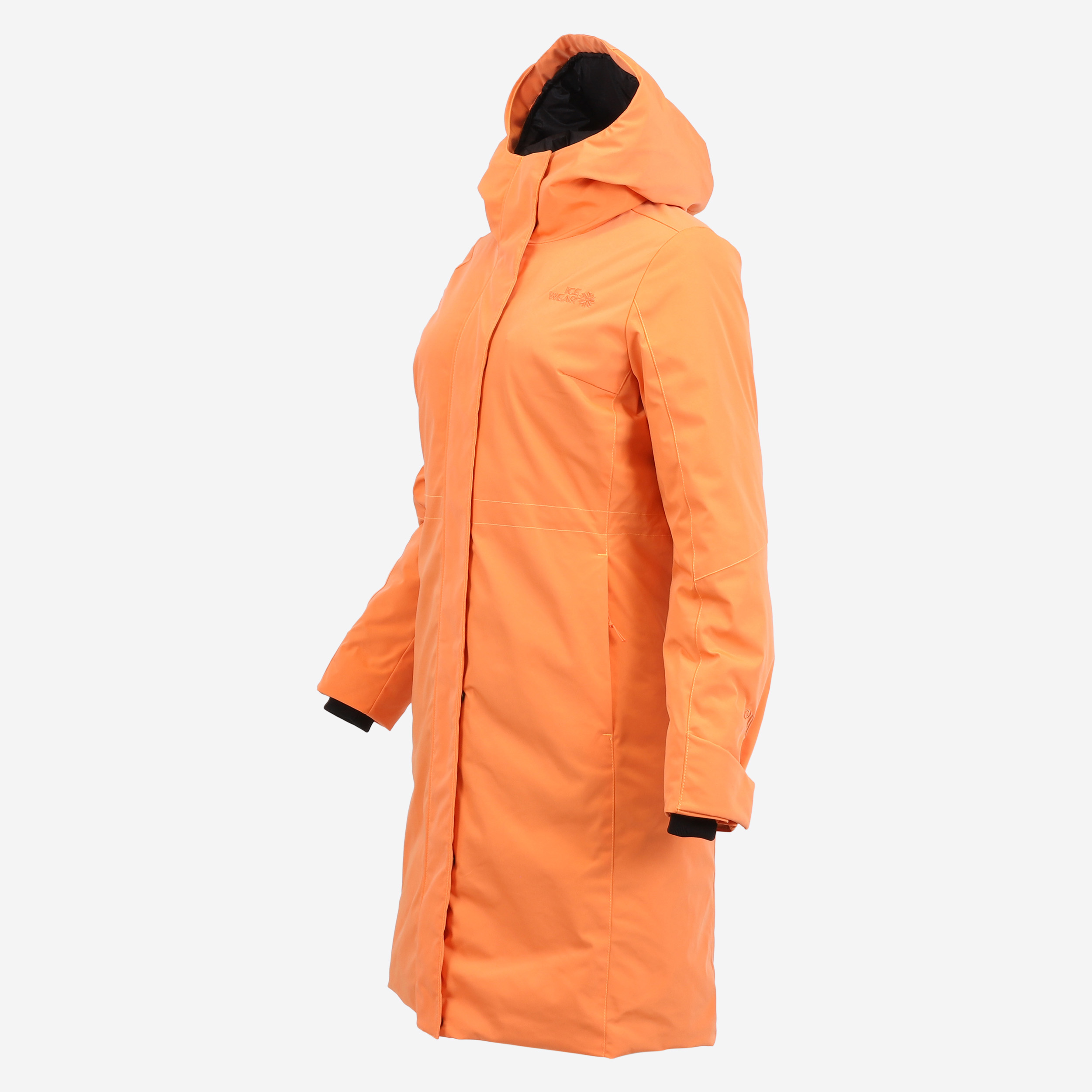 Reykjavik winter coat Icelandic wool padding  