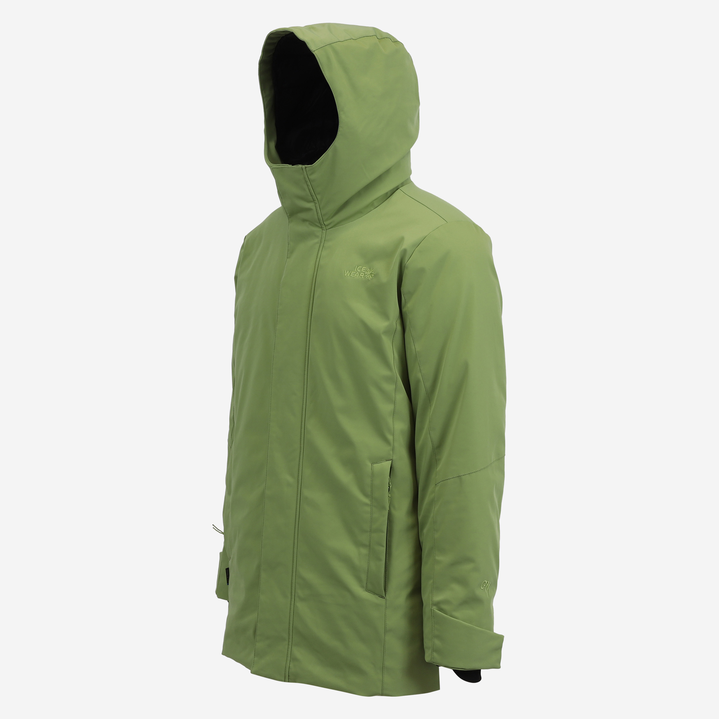 Reykjavik winter coat Icelandic wool padding  