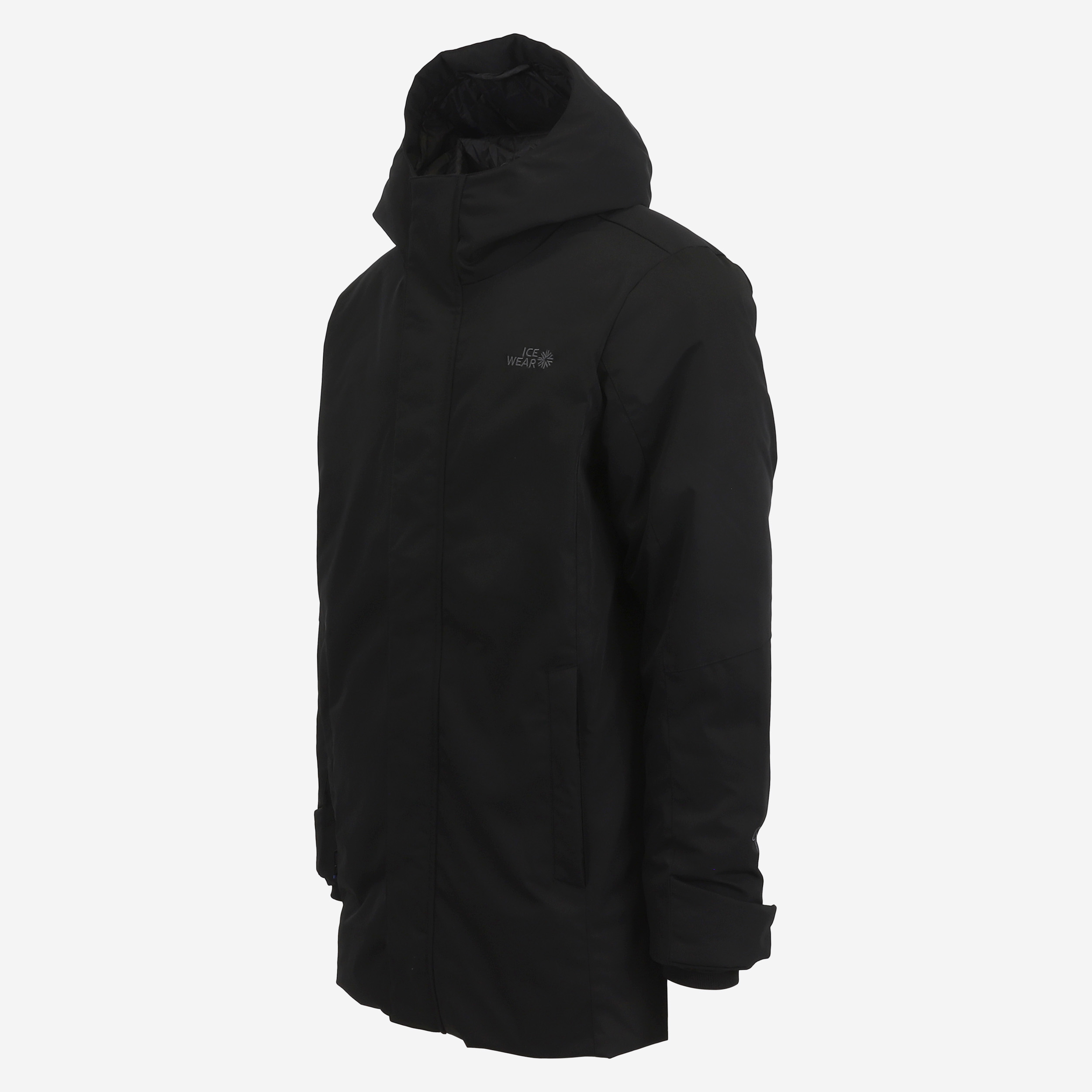 Reykjavik winter coat Icelandic wool padding  