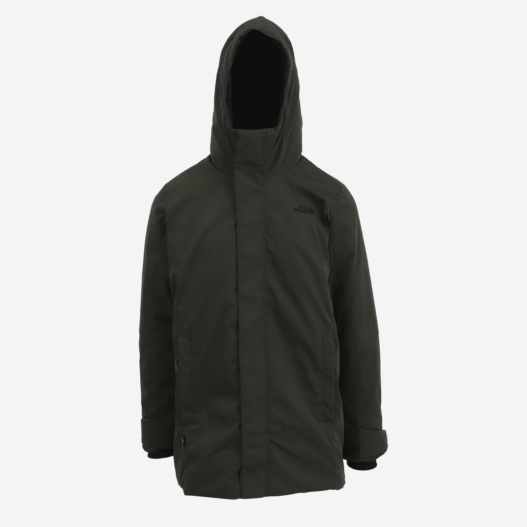 Reykjavik winter coat Icelandic wool padding  