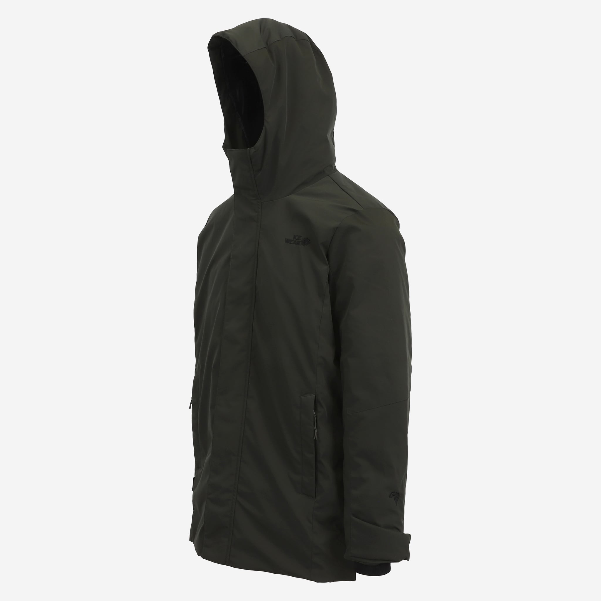Reykjavik winter coat Icelandic wool padding  