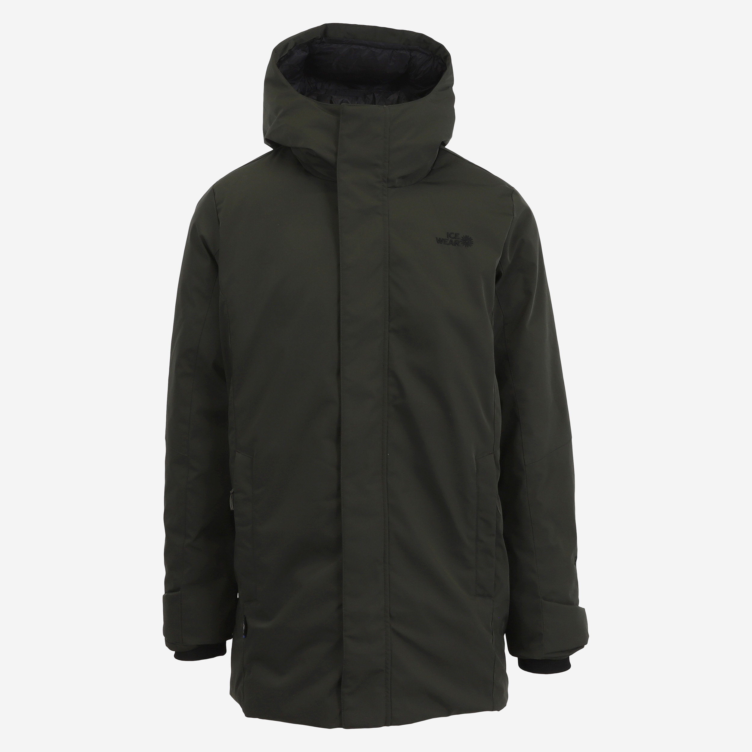 Reykjavik winter coat Icelandic wool padding  