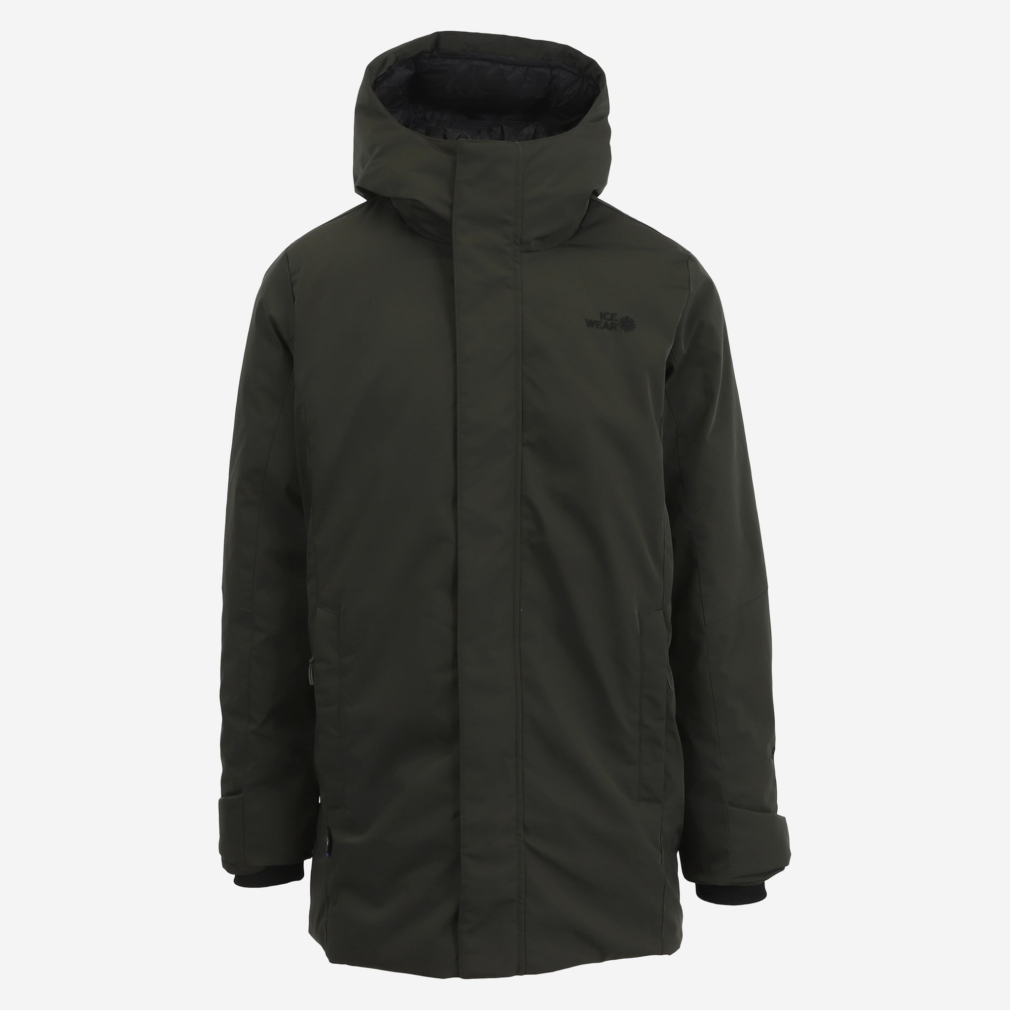 Reykjavik winter coat Icelandic wool padding  