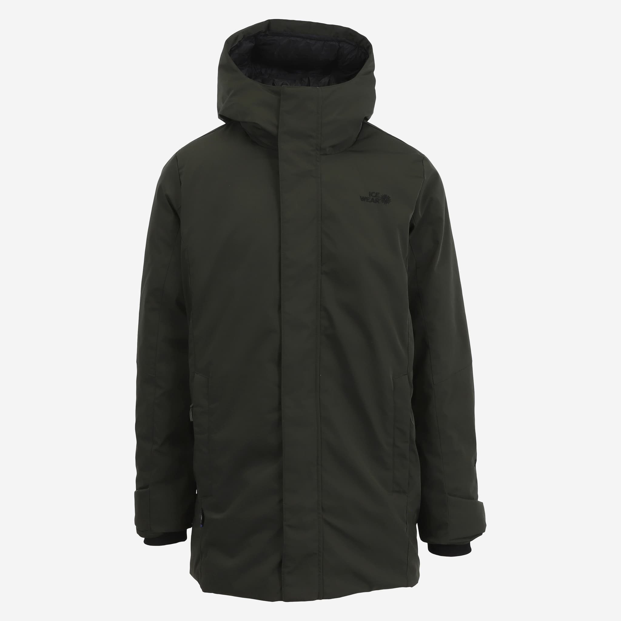 Reykjavik winter coat Icelandic wool padding  