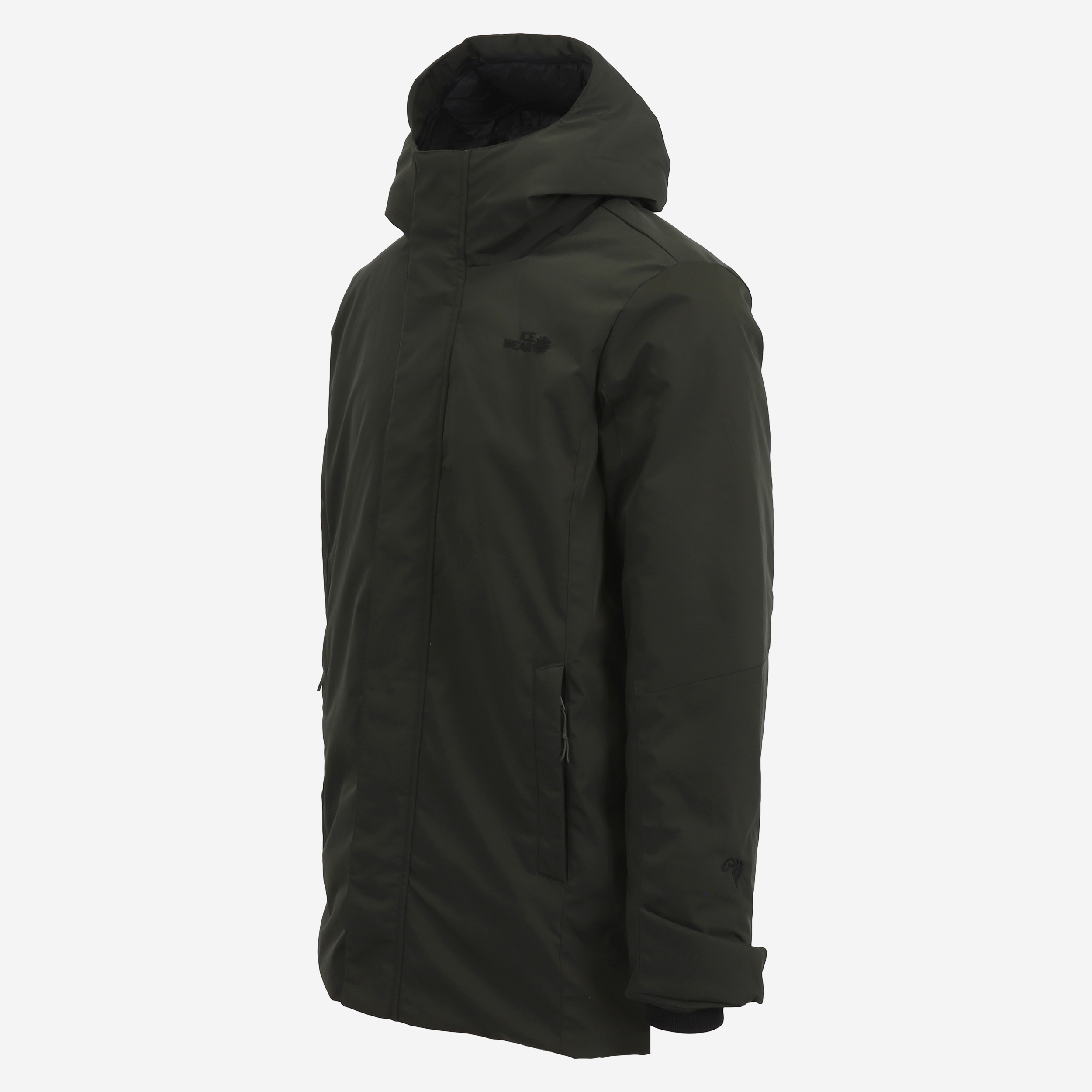 Reykjavik winter coat Icelandic wool padding  