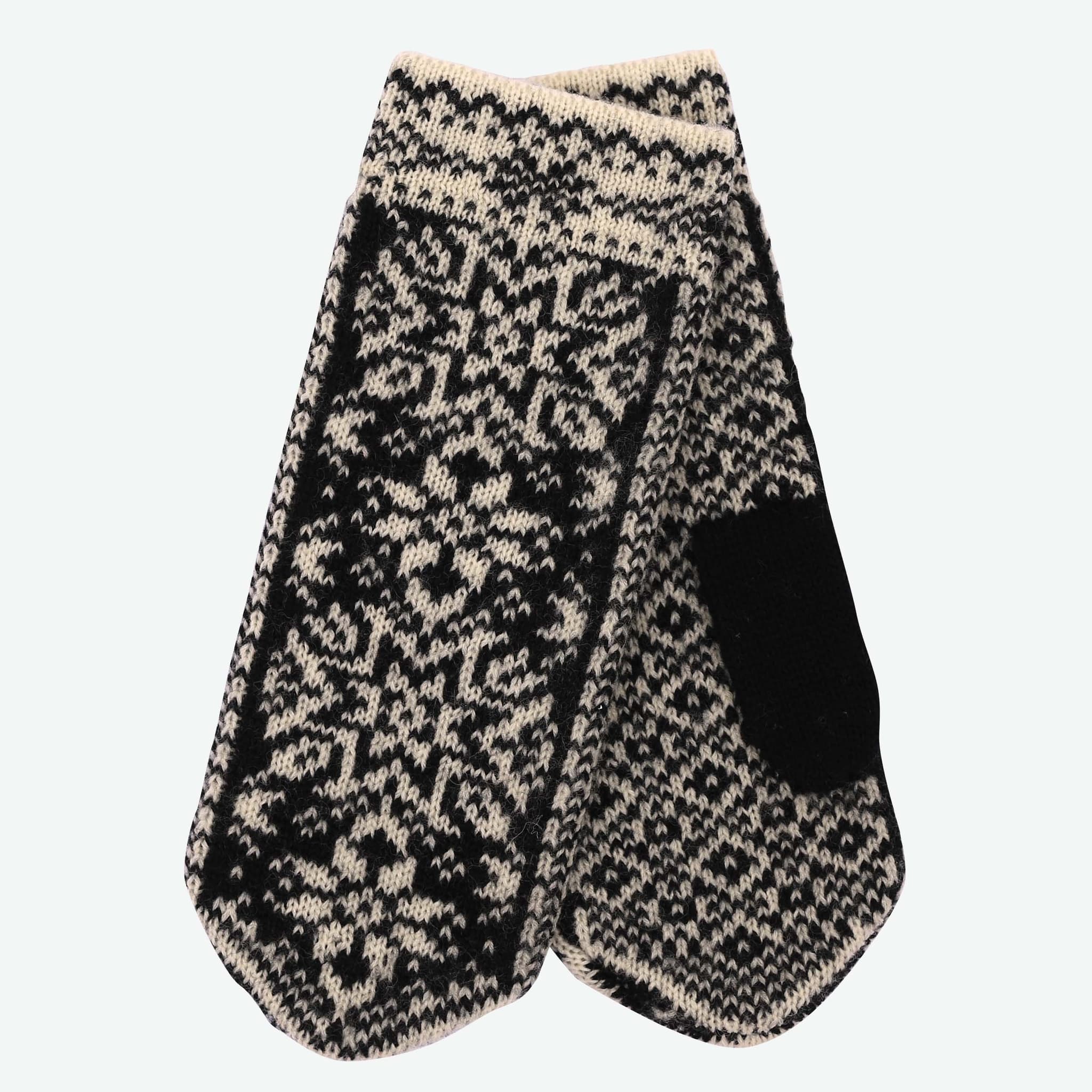 Snjólaug knitted wool mittens