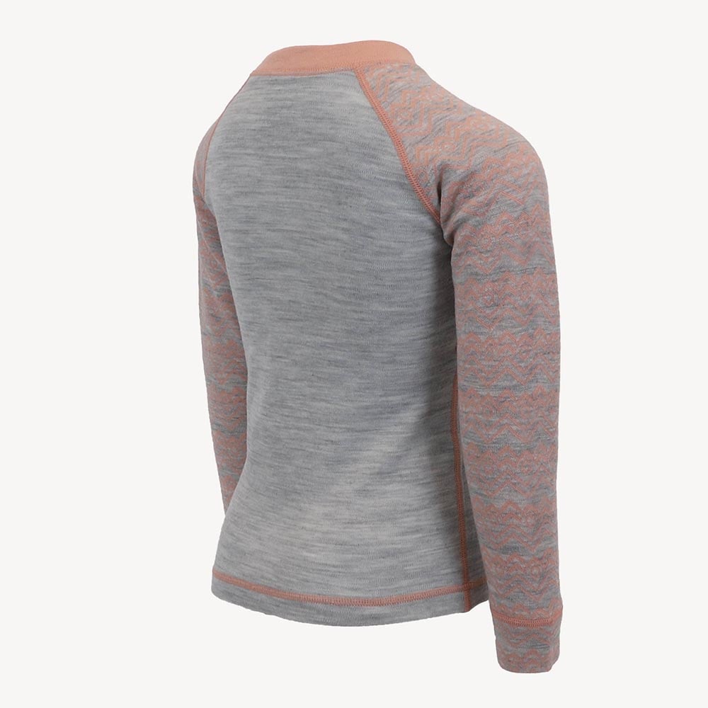 STRAUMNES merino barna-ullarpeysa