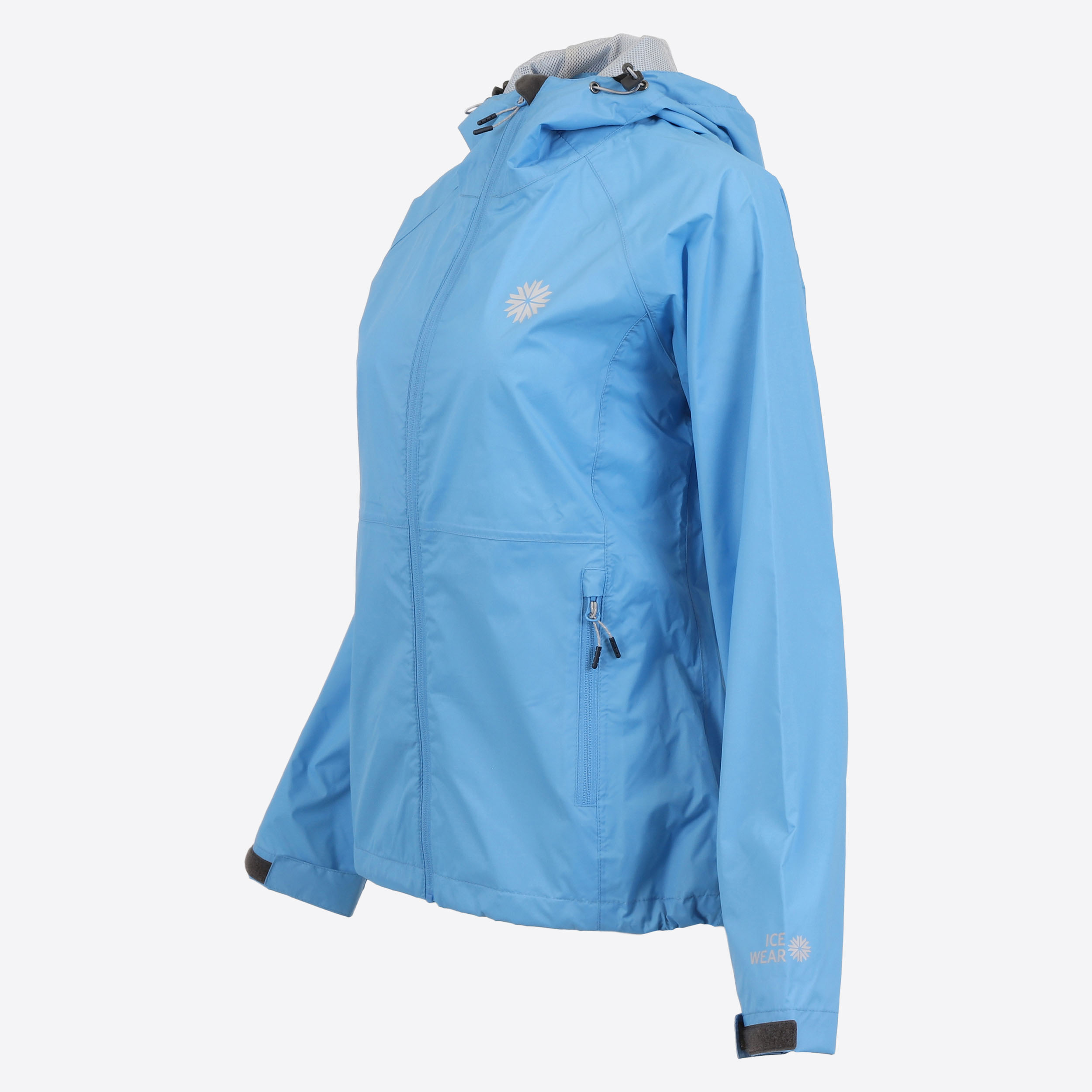 Tekla rain jacket with hood
