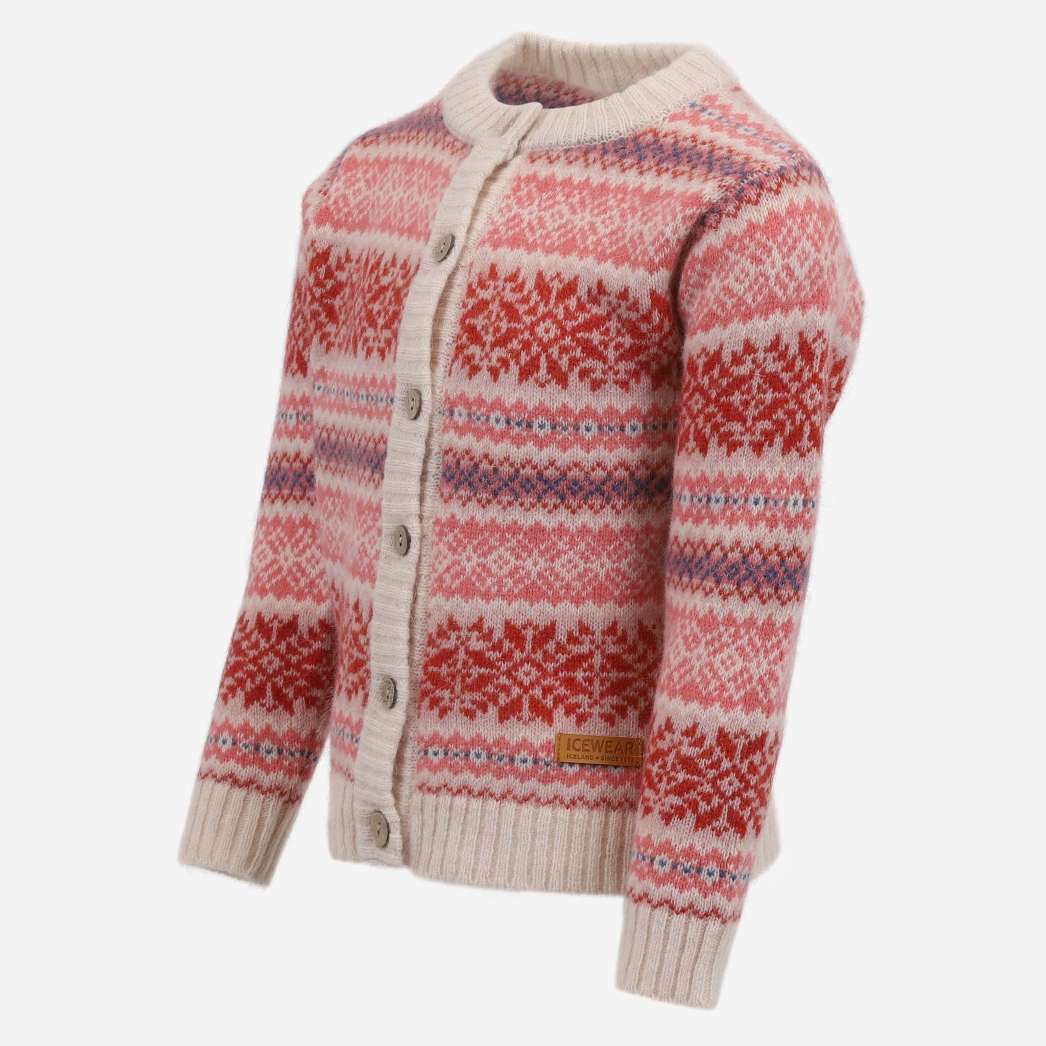 Urður Cardigan aus Augorawolle für Kinder