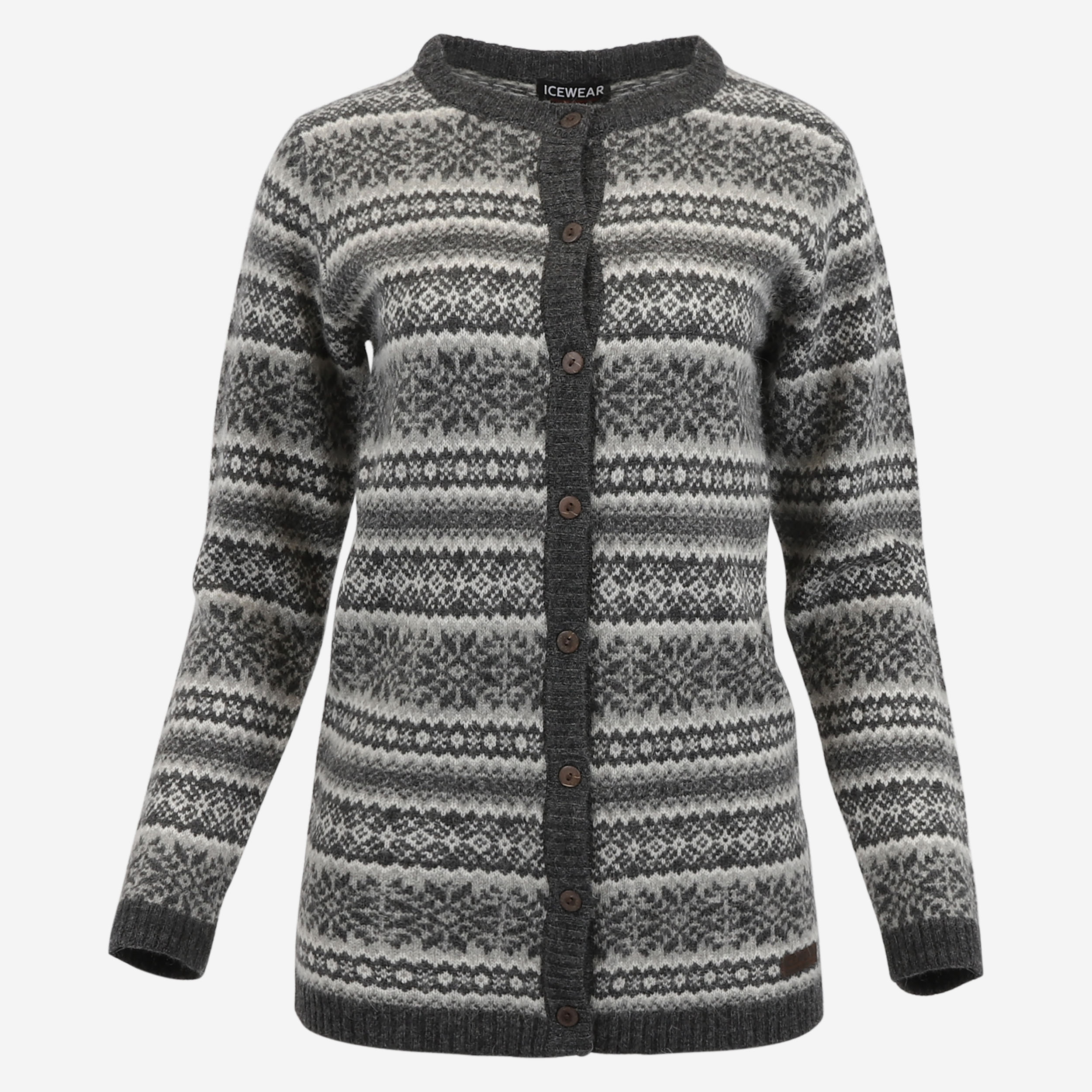 Urður Women's long cardigan sweater
