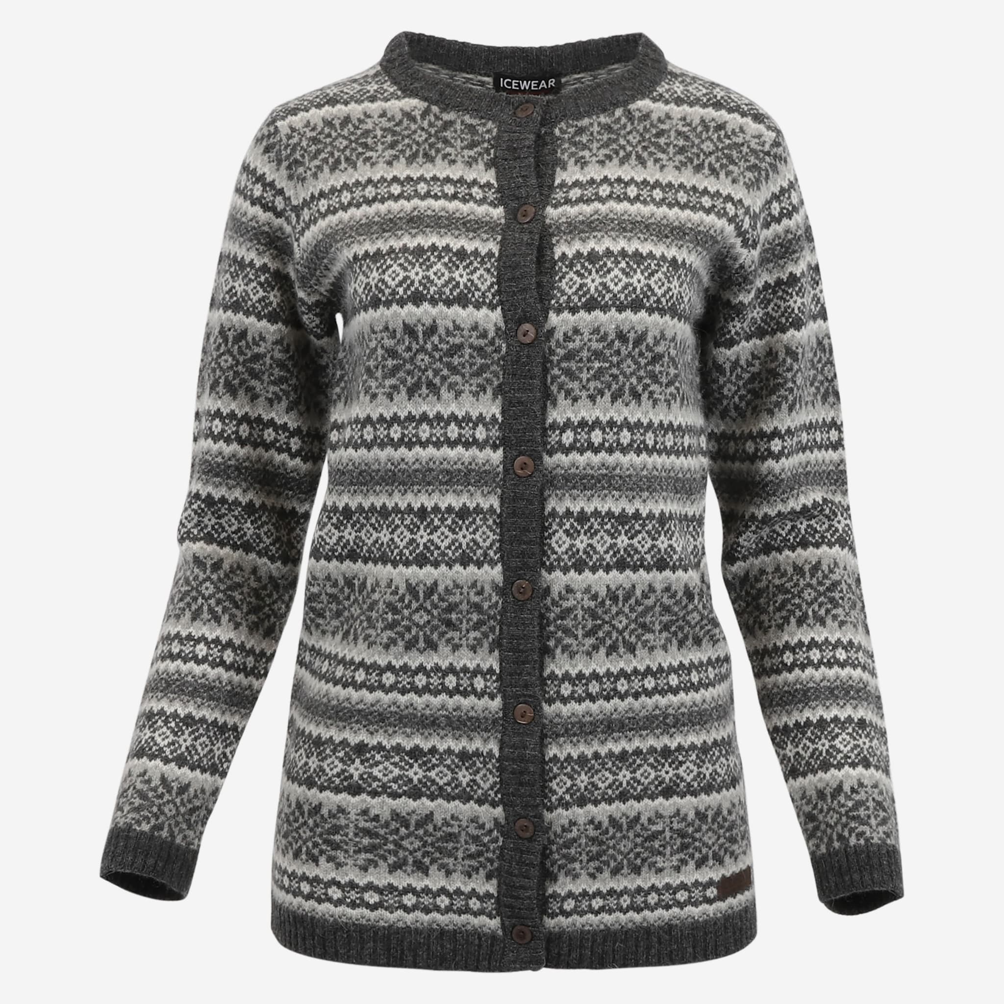 Urður Women's long cardigan sweater