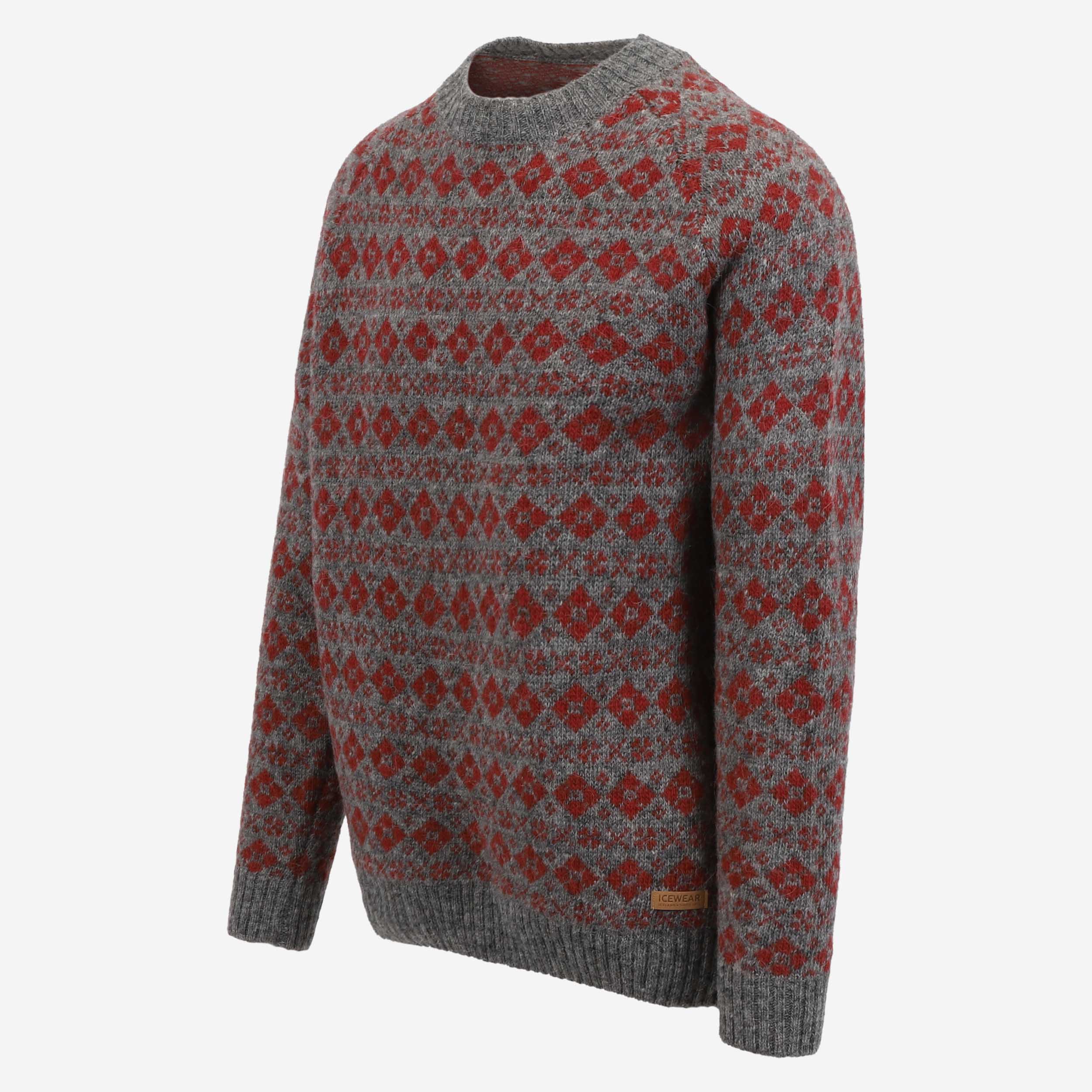 Vaglaskógur wool sweater diamant  