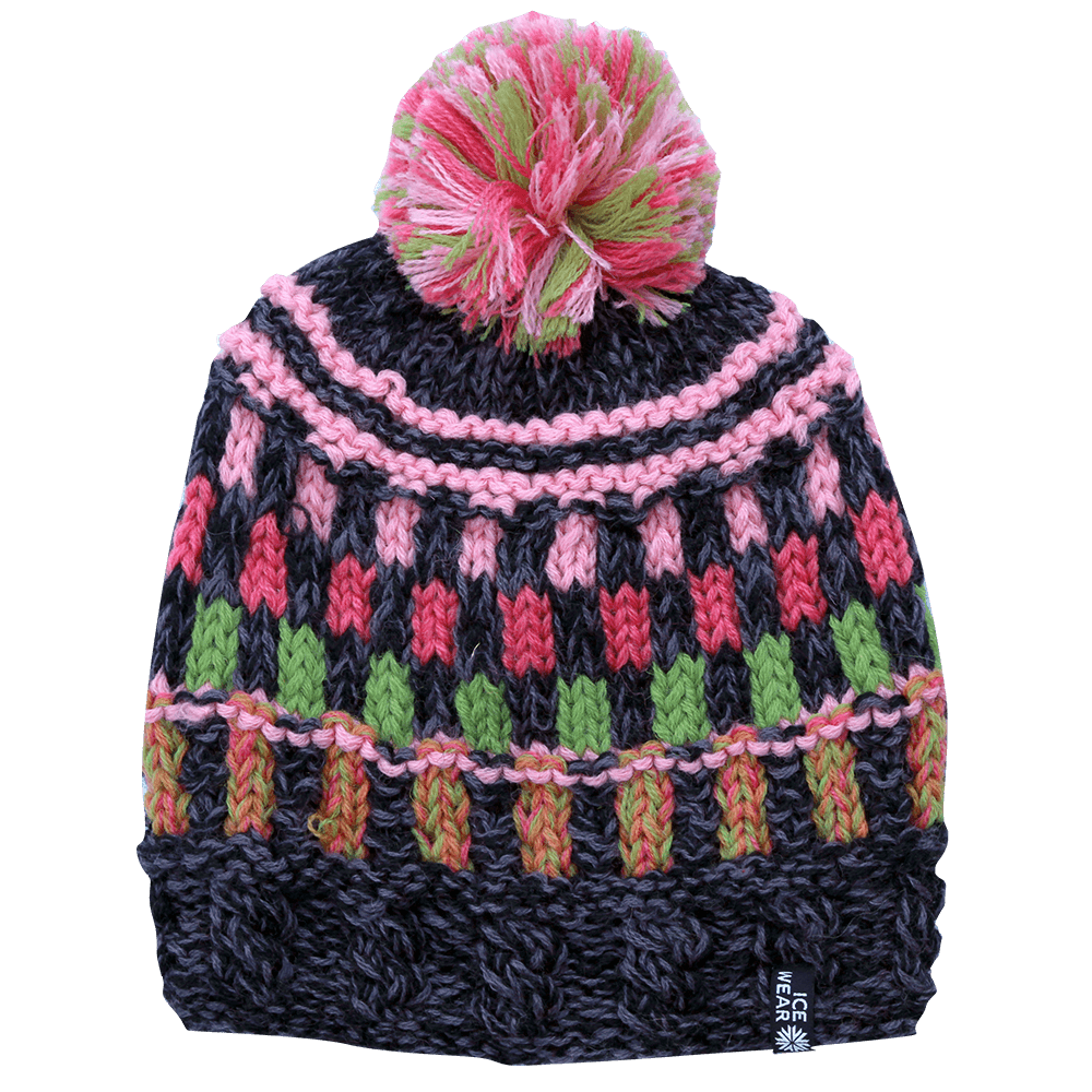 Valey Hand knitted wool hat