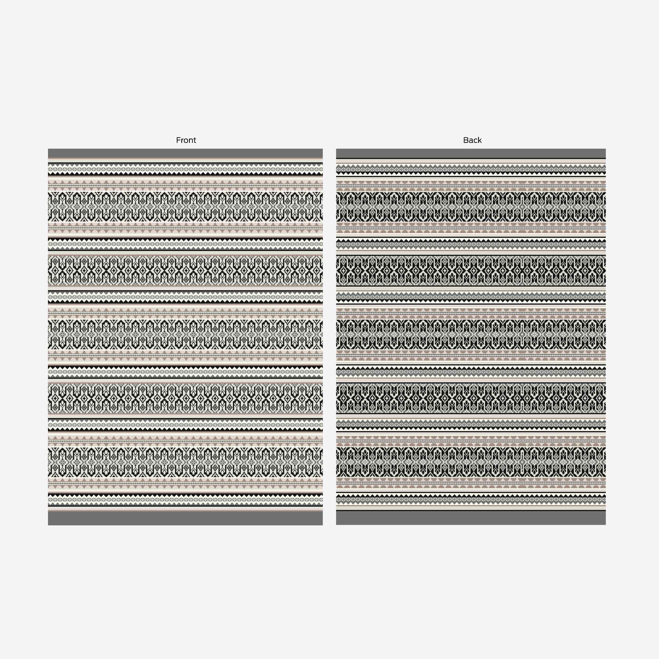 Valrós Scandinavian design wool blanket 