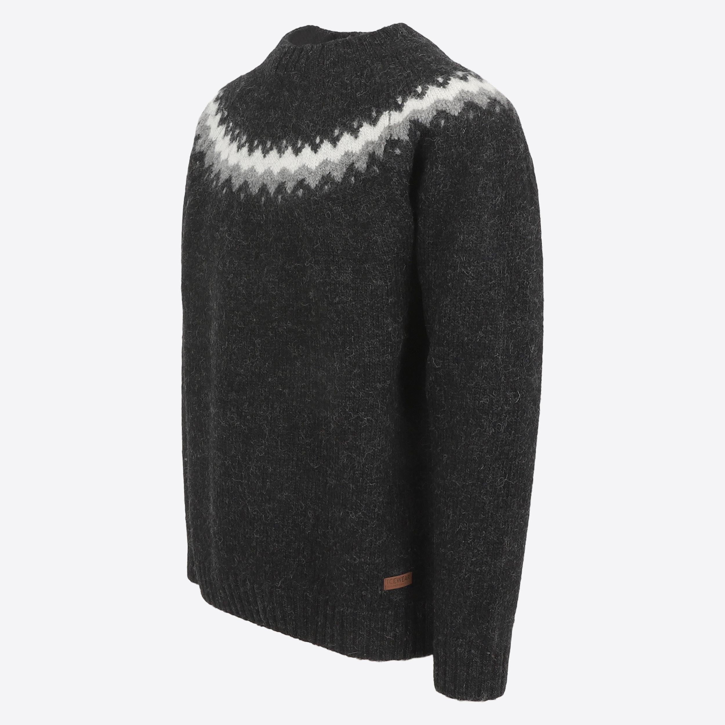 Vík-Wollpullover mit isländischem Design 