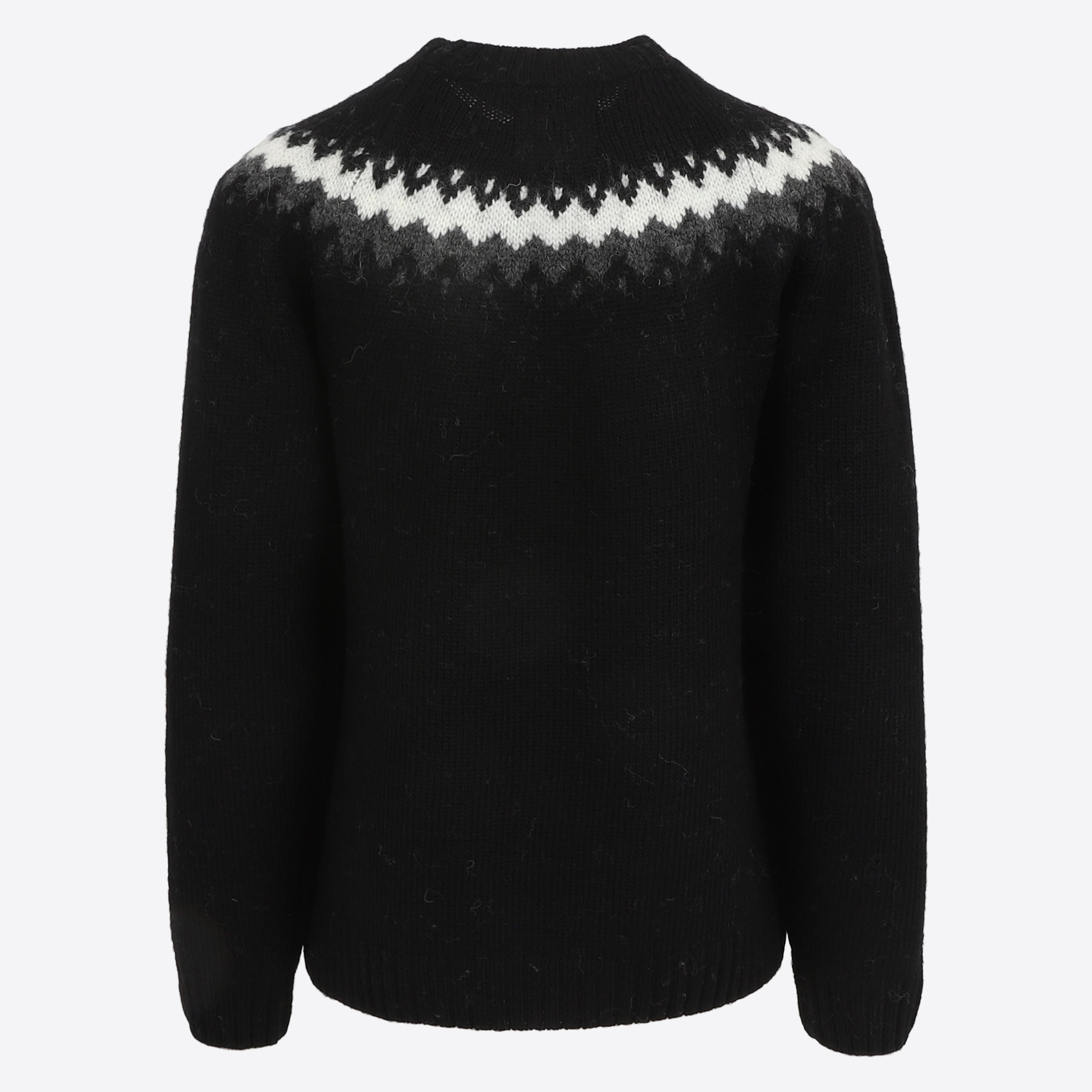 Vík Icelandic pattern wool pullover