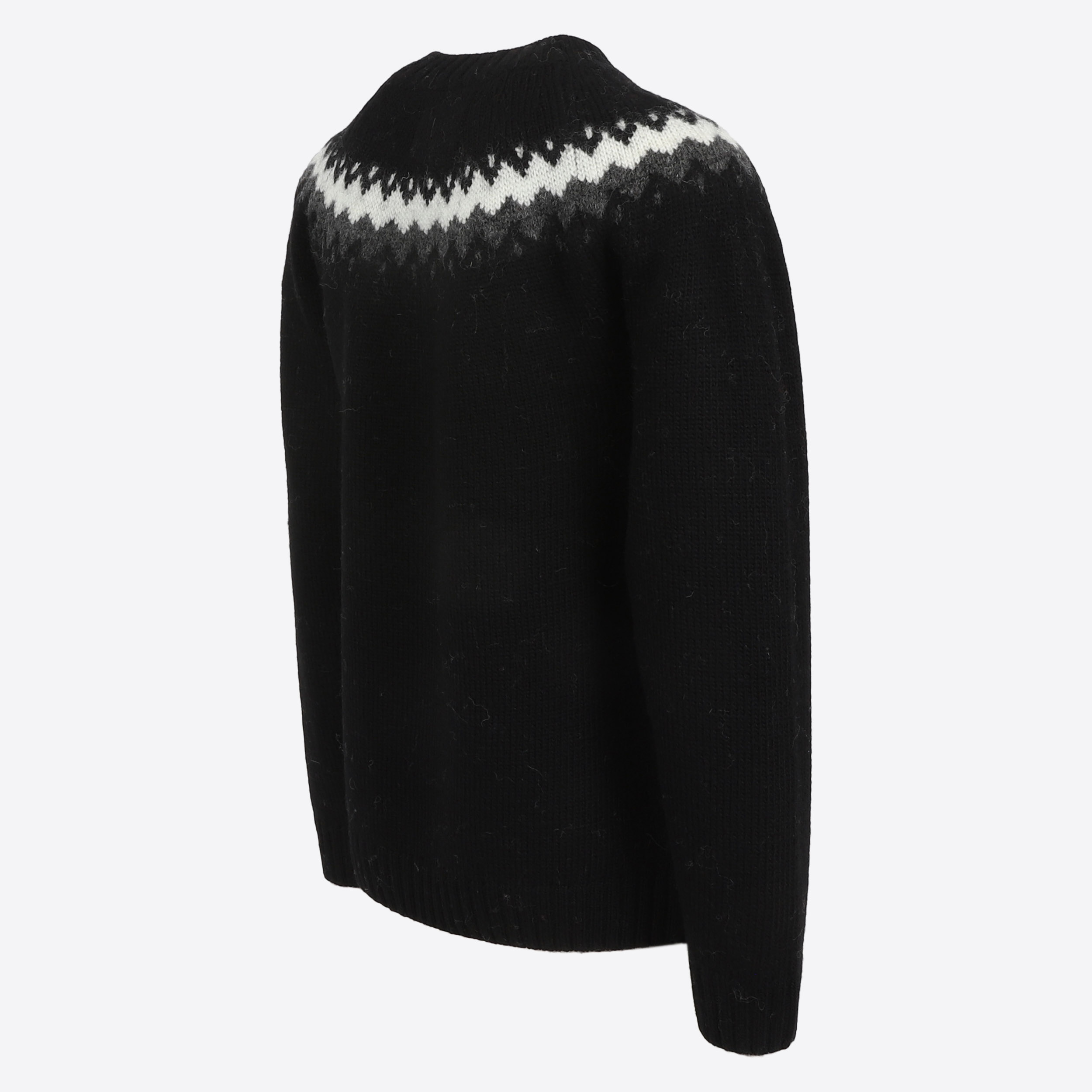 Vík Icelandic pattern wool pullover