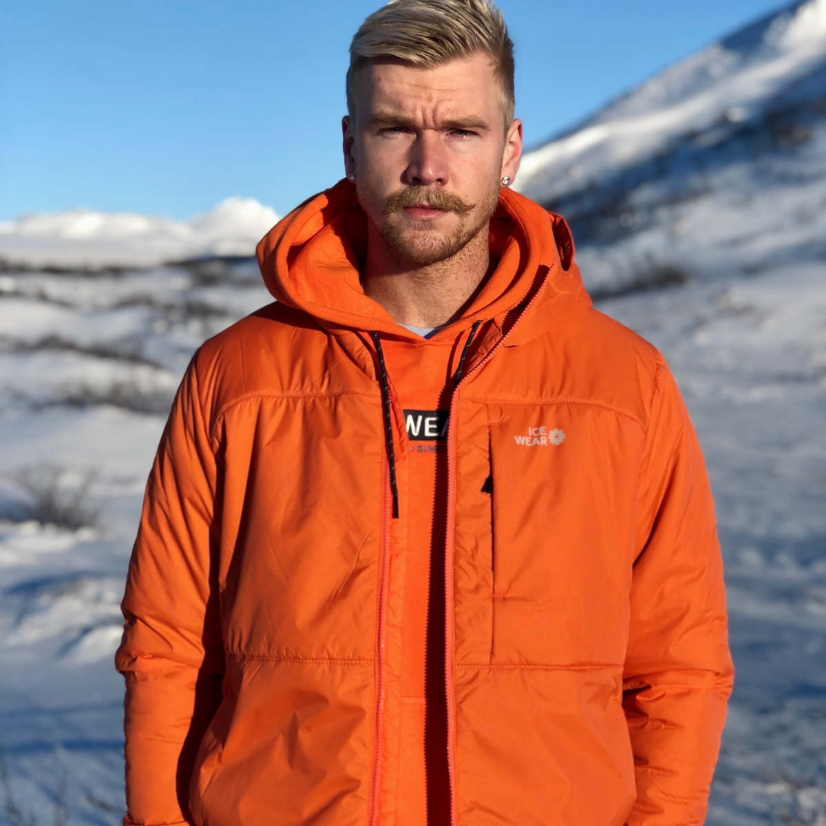 Reykjanes Icelandic wool insulated jacket 