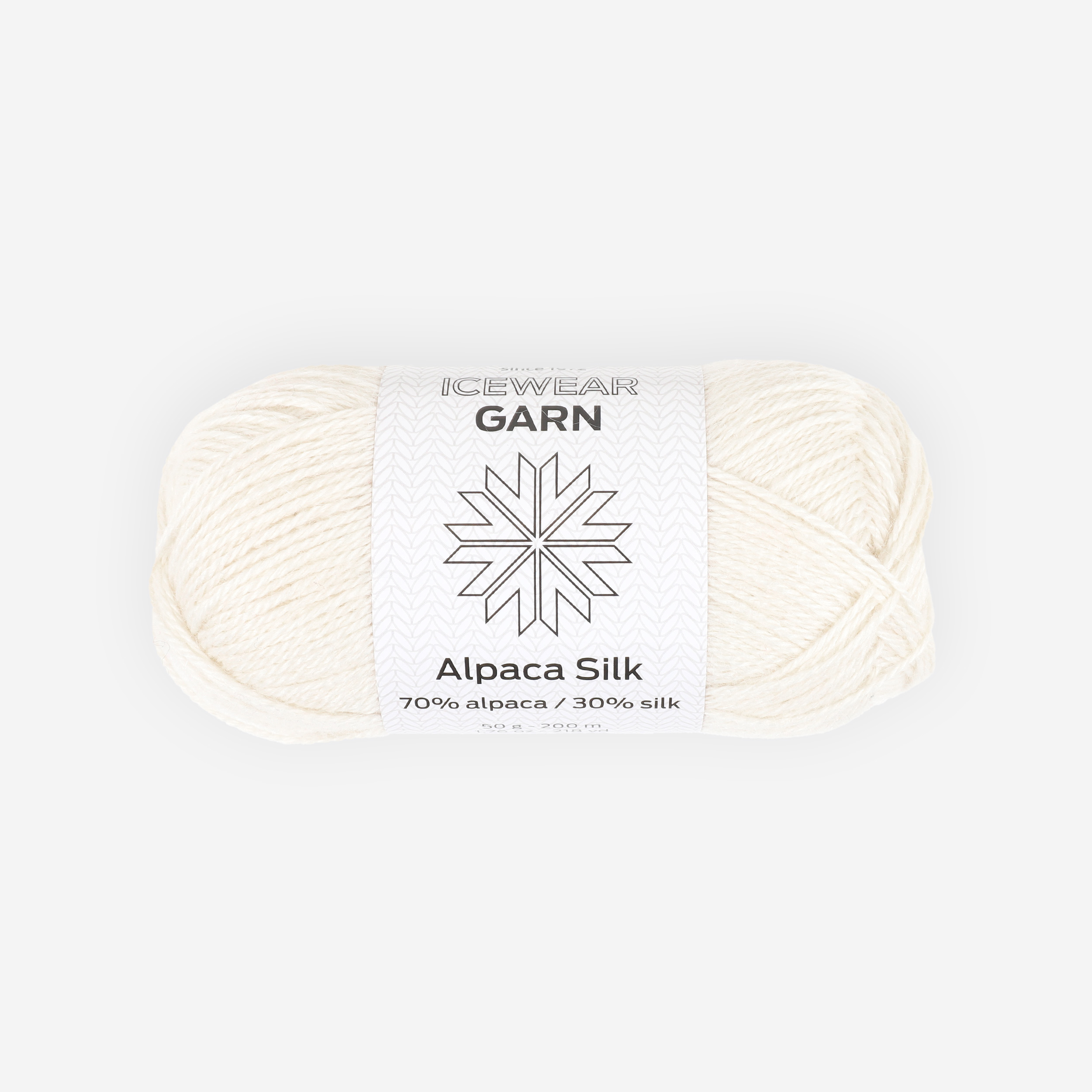 Alpaca-Silk Alpaca og Silk fínaband