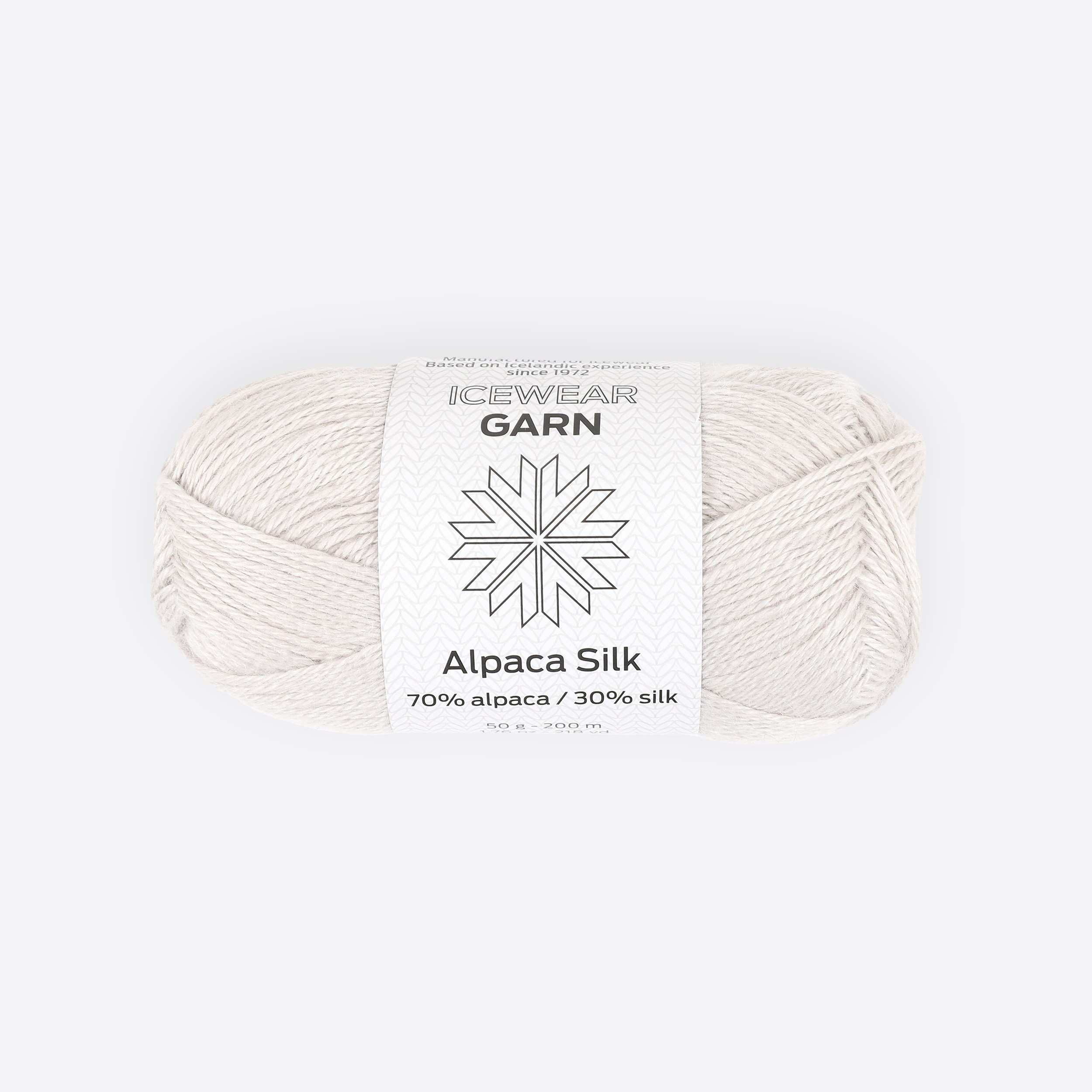 Alpaca-Silk Alpaca og Silk fínaband