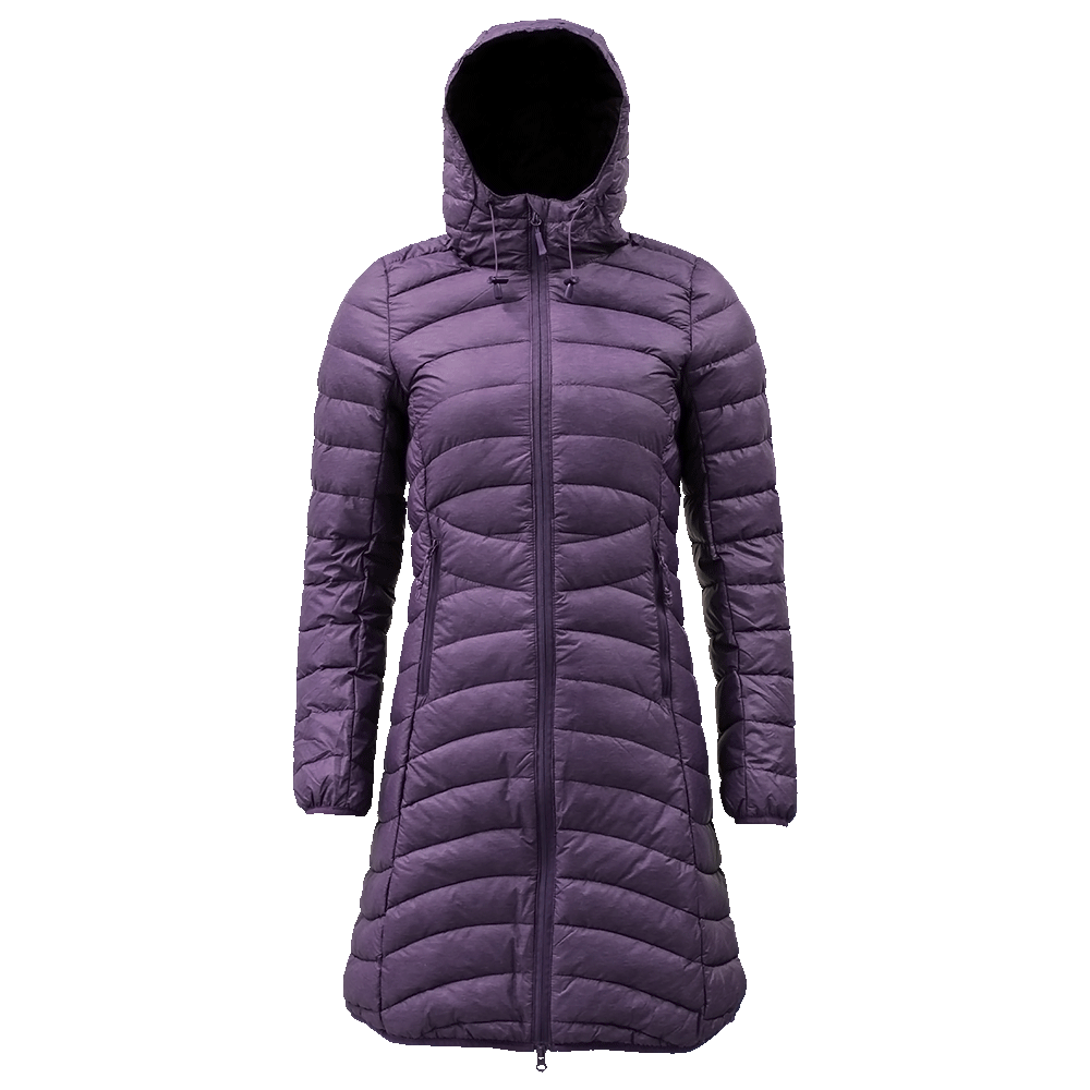 Esja purple long Down Coat