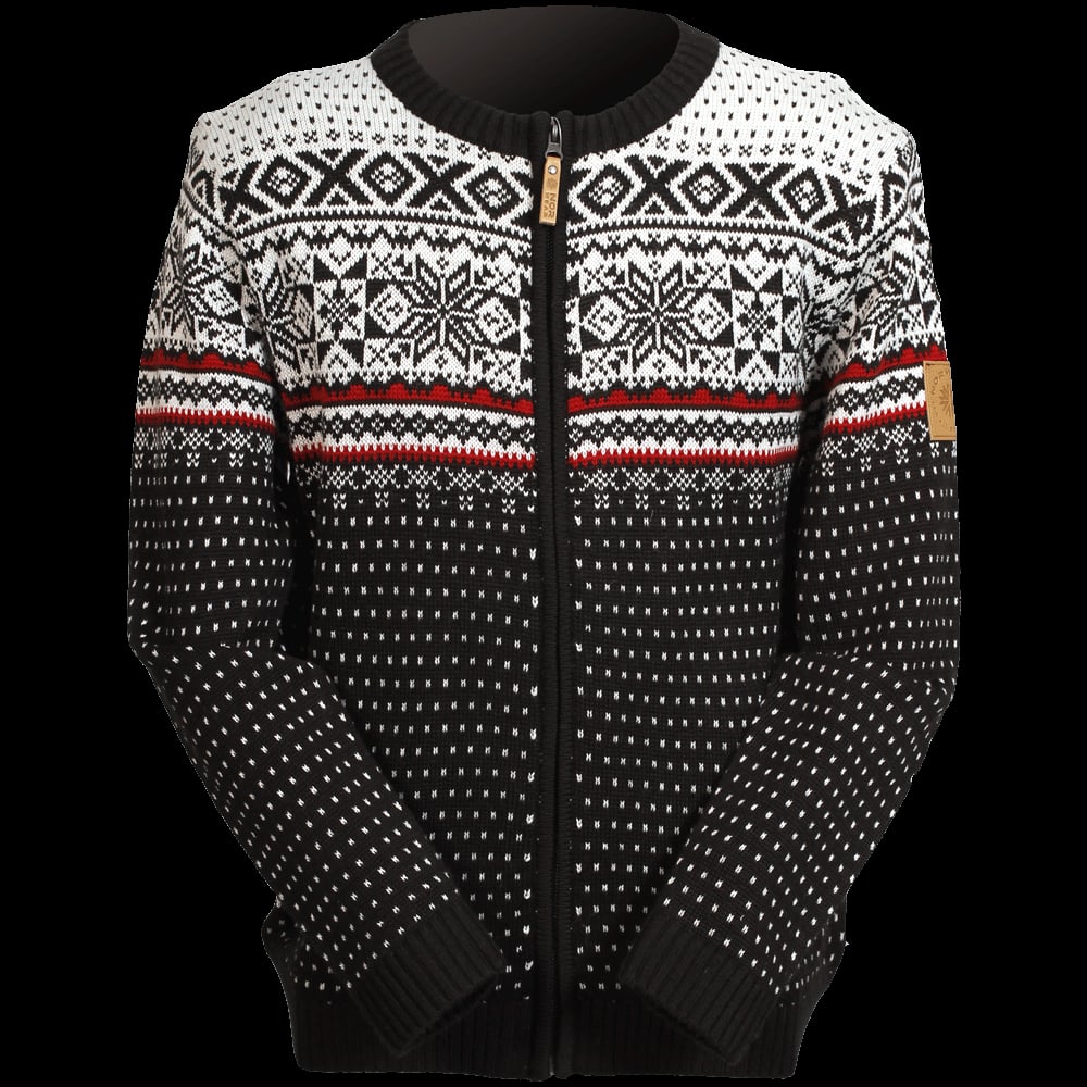 Magnús strickjacke im Norwegerstil