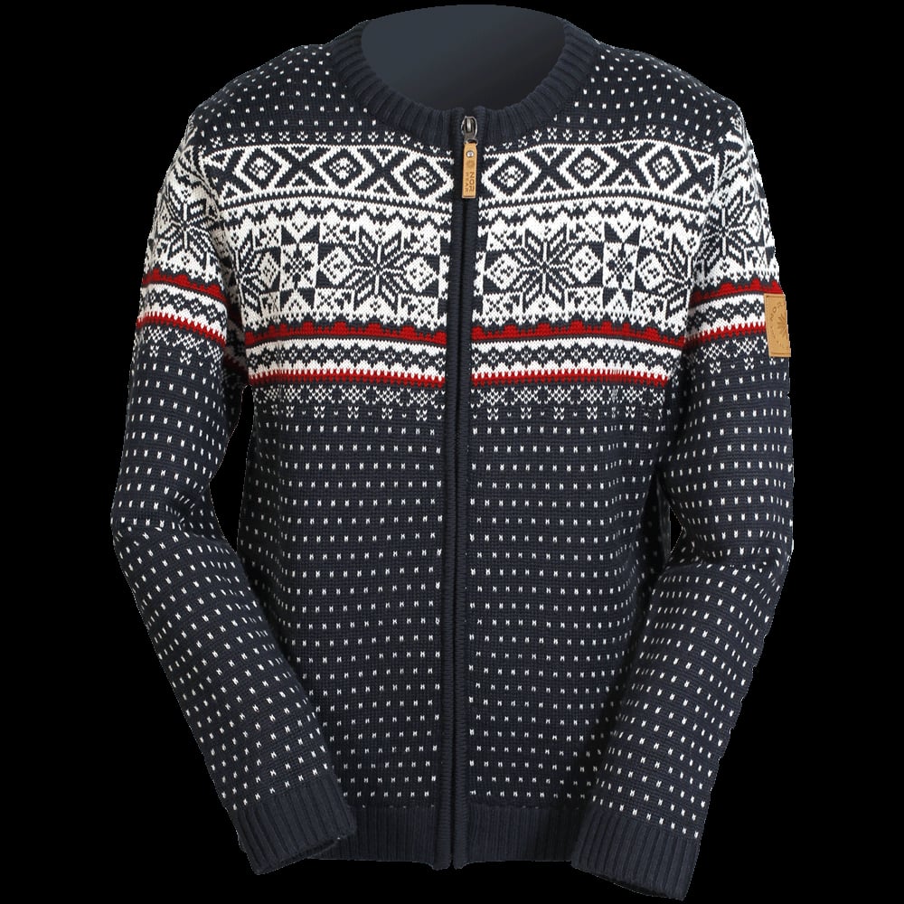 Magnús strickjacke im Norwegerstil