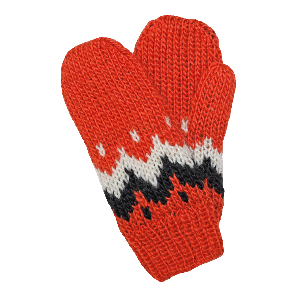 Vík hand knitted mens mittens