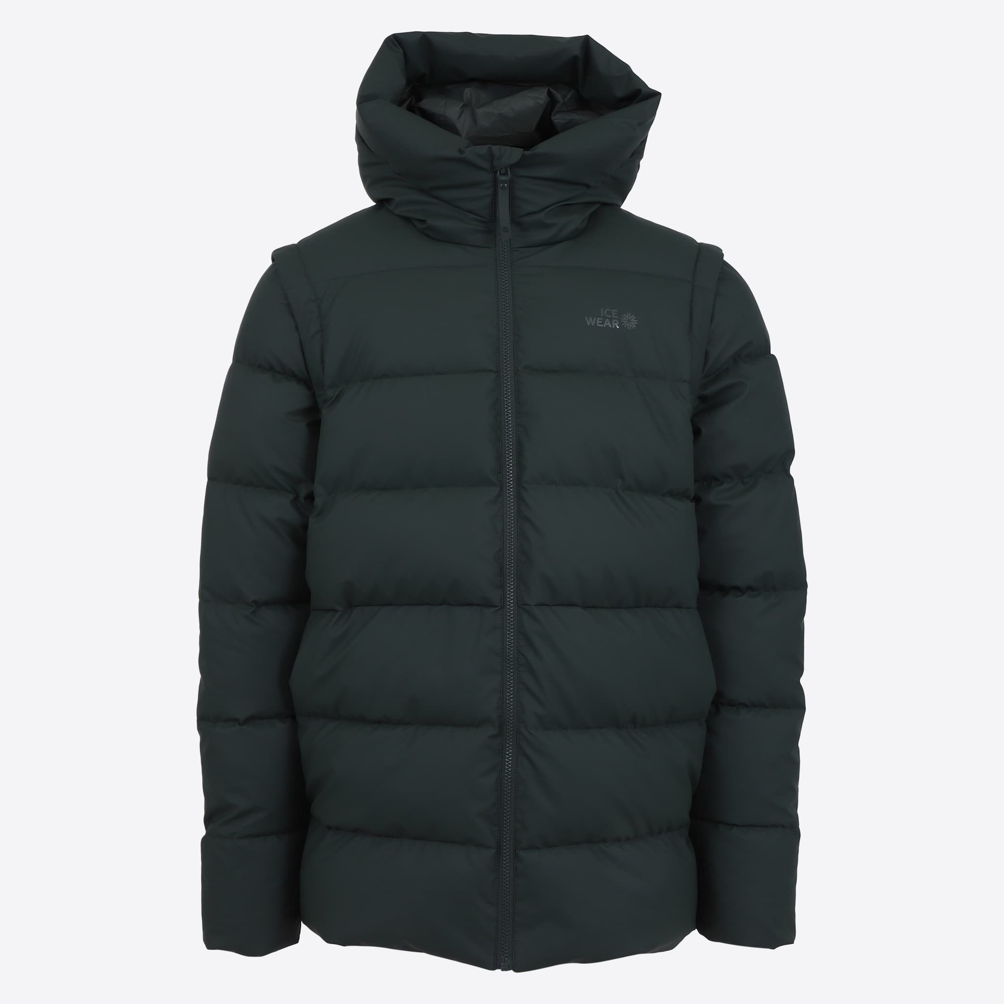 Kötlujökull men´s parka insulated with wool
