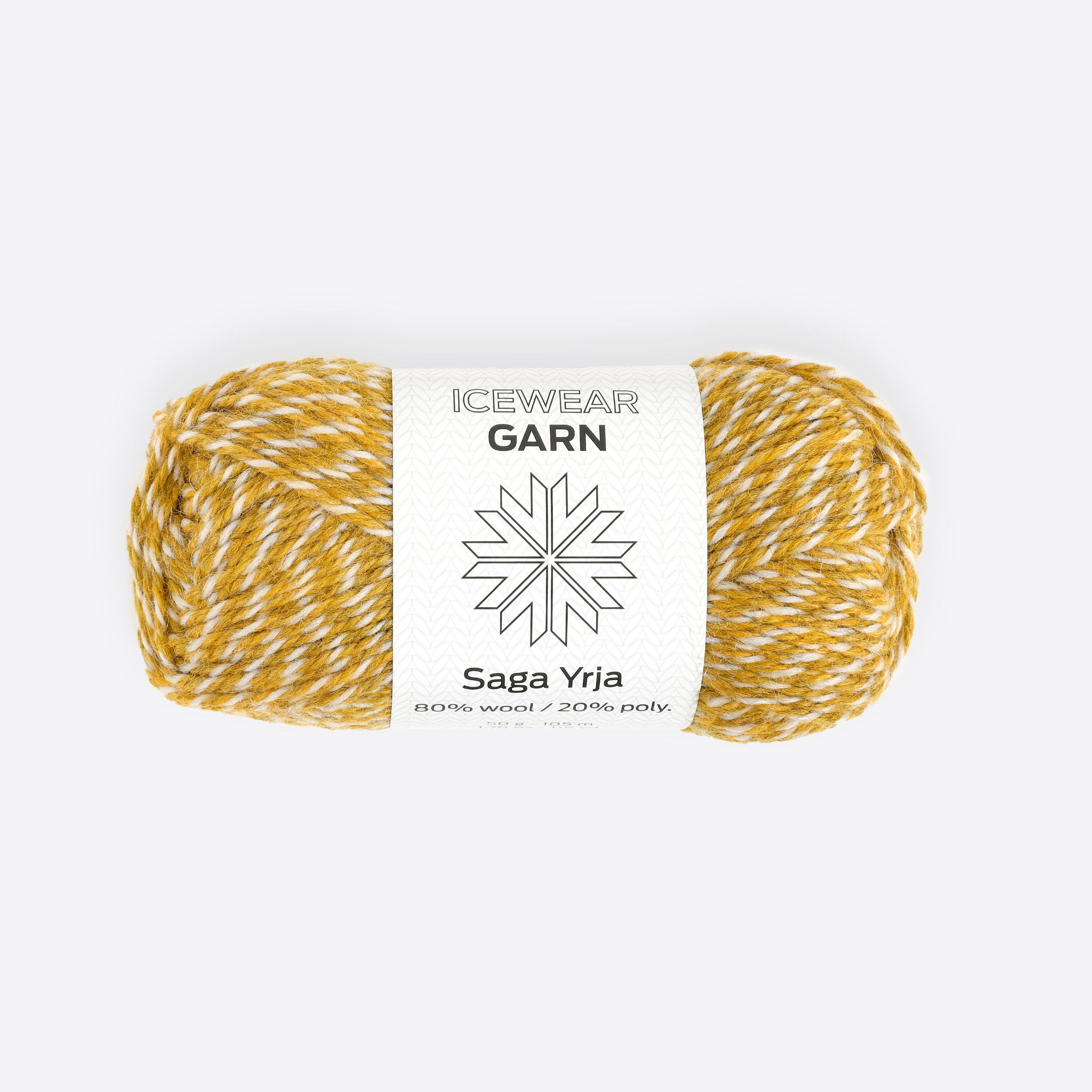 Saga-Yrja wool blend knitting yarn