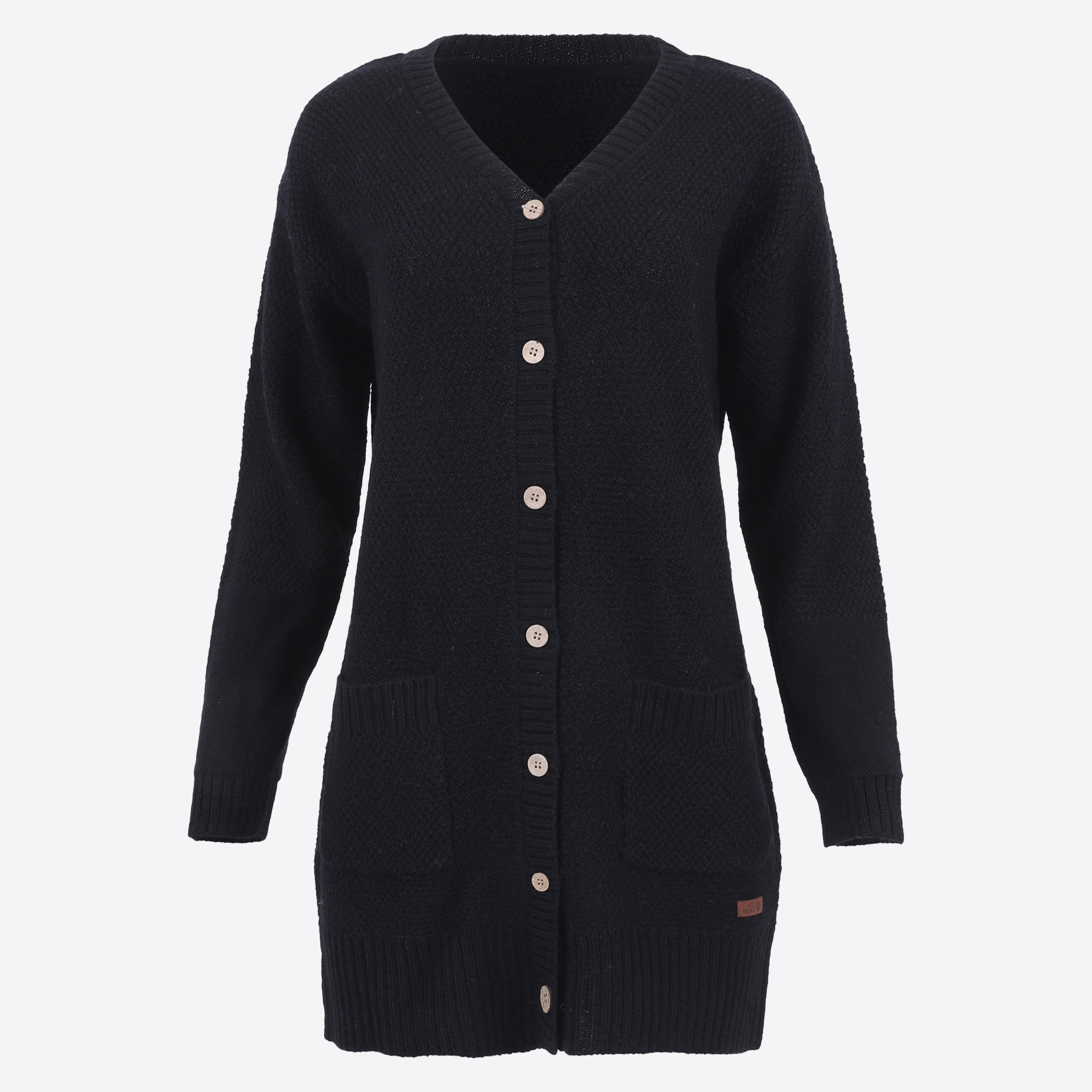 Mæja long wool cardigan 