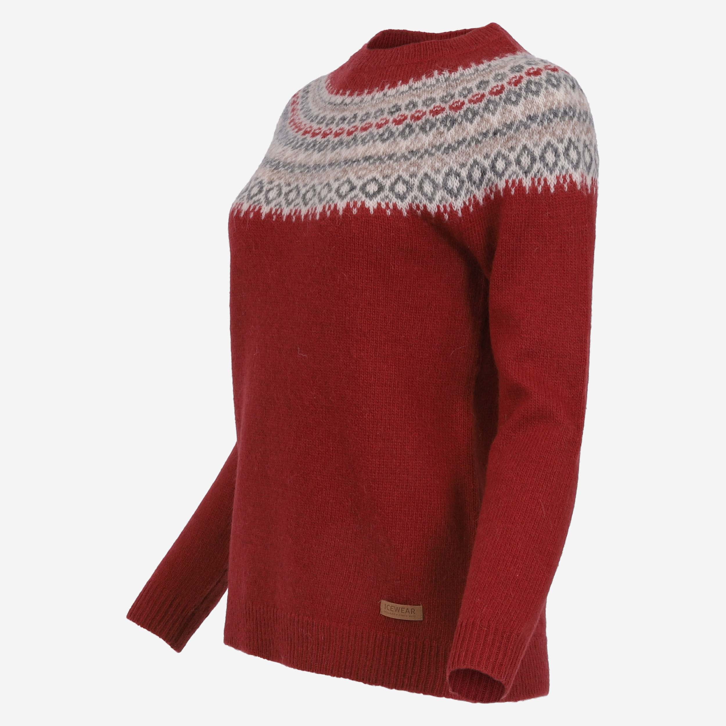 Fagradalsfjall traditional Icelandic wool sweater  