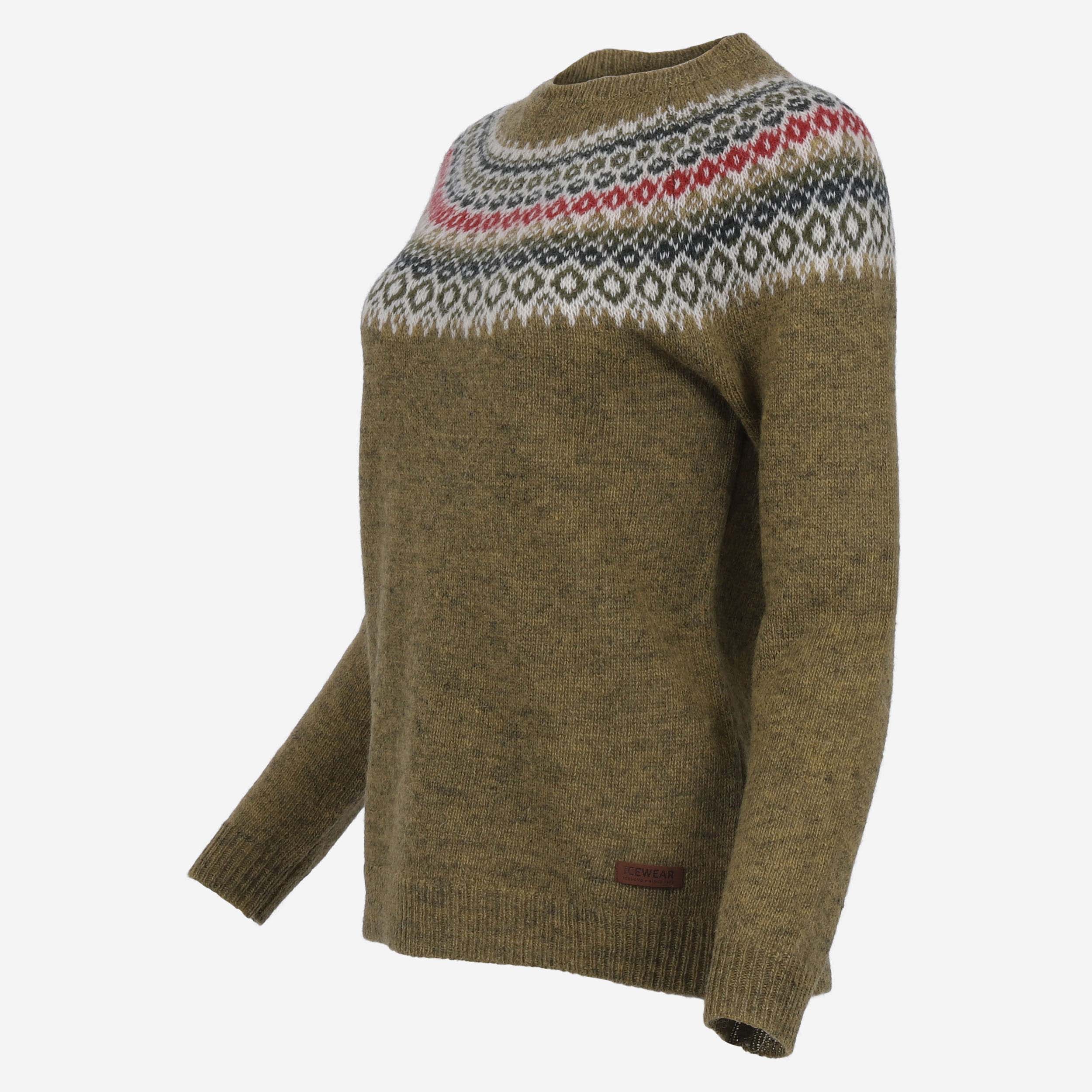 Fagradalsfjall traditional Icelandic wool sweater  