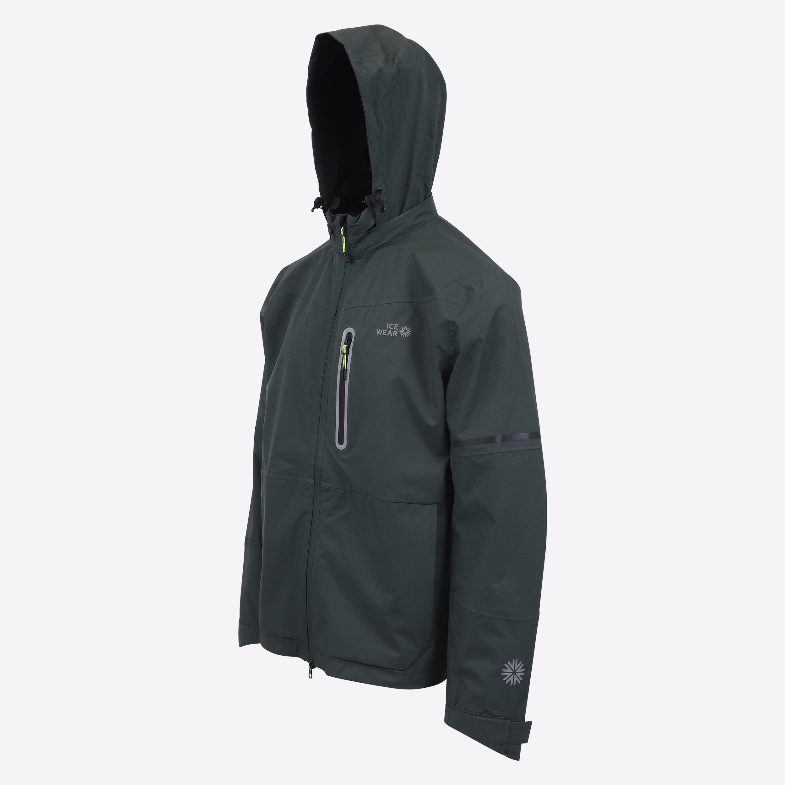 Skógafoss softshell jacket with hat