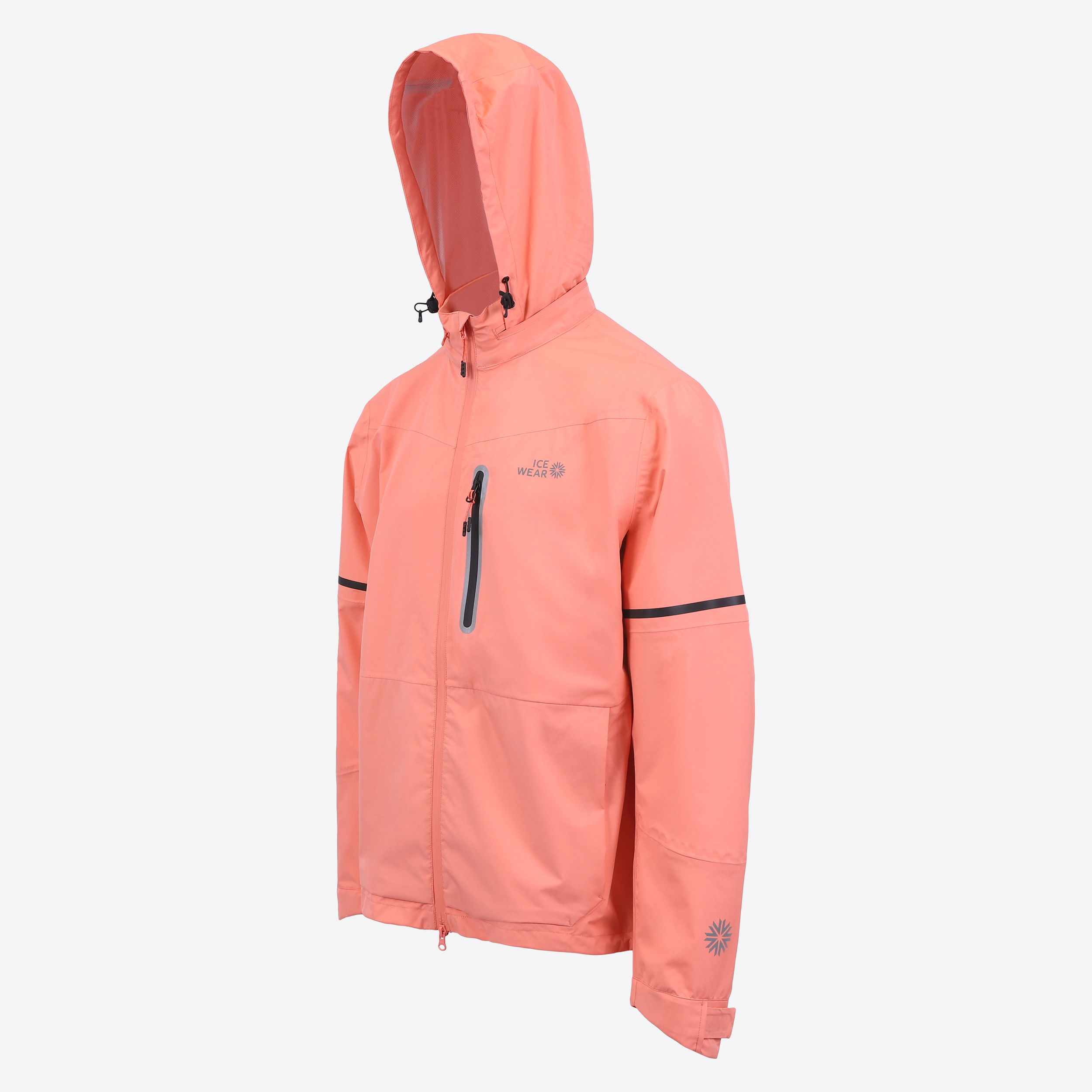 Skógafoss softshell jacket with hat