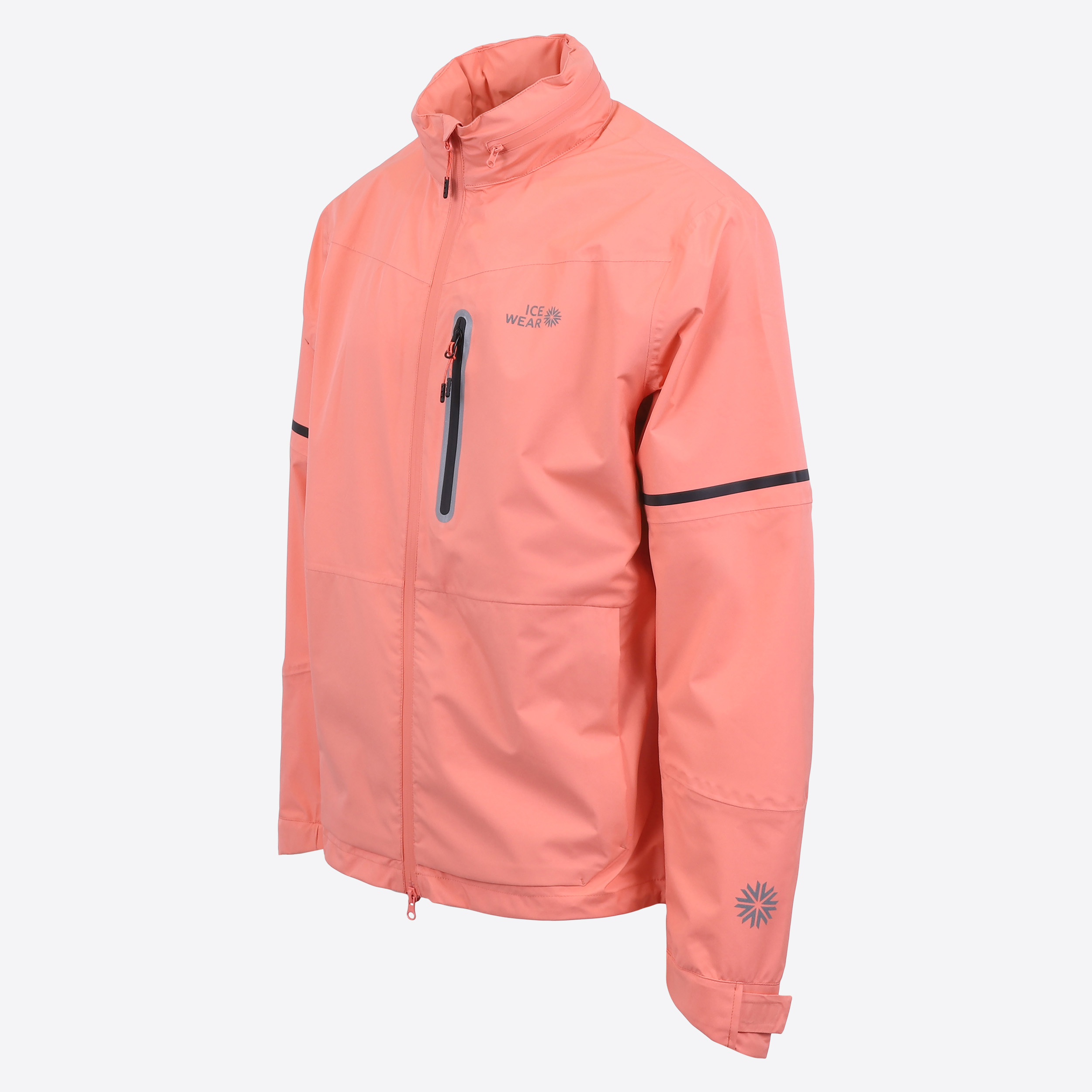 Skógafoss softshell jacket with hat