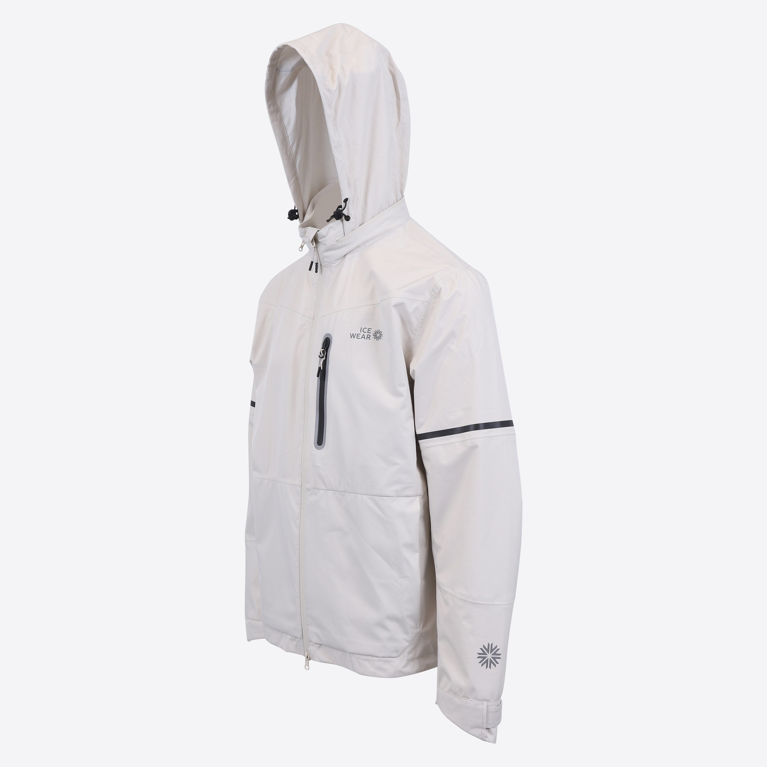 Skógafoss softshell jacket with hat