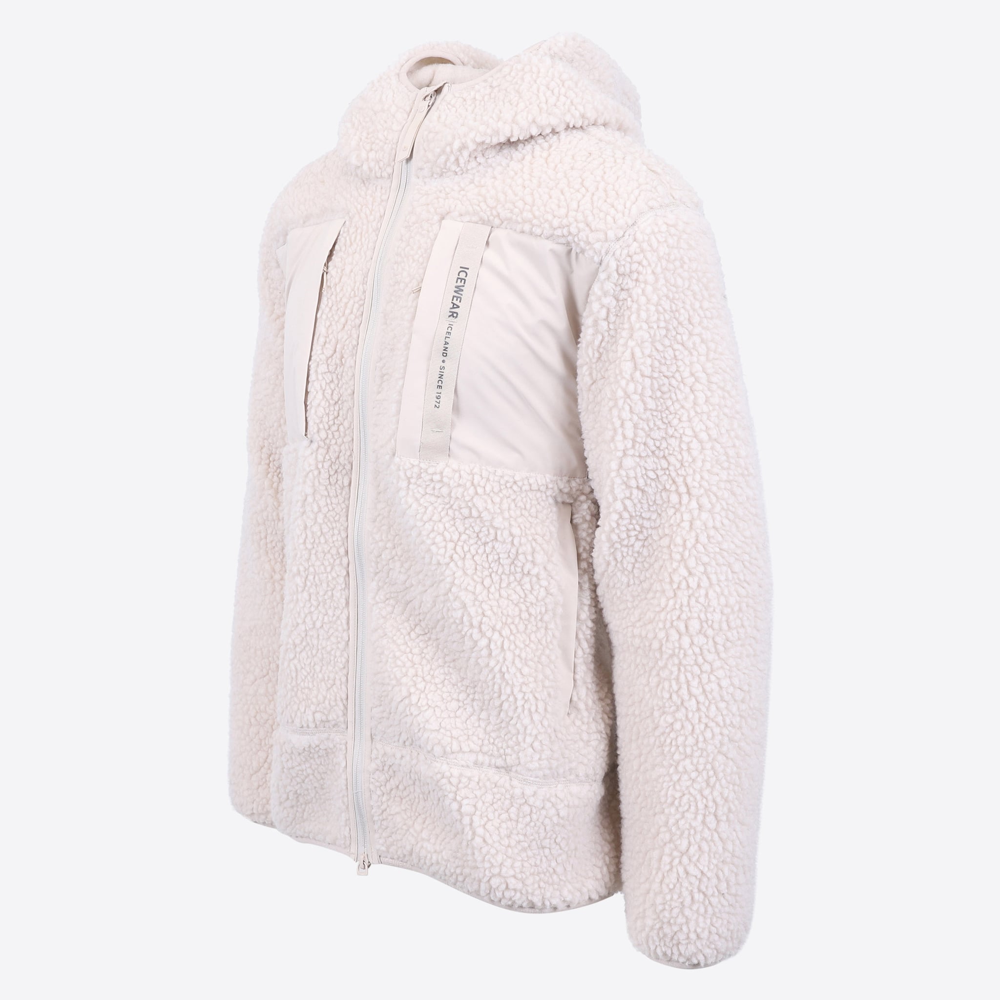 Hergilsey Sherpa-Wollfleece-Jacke