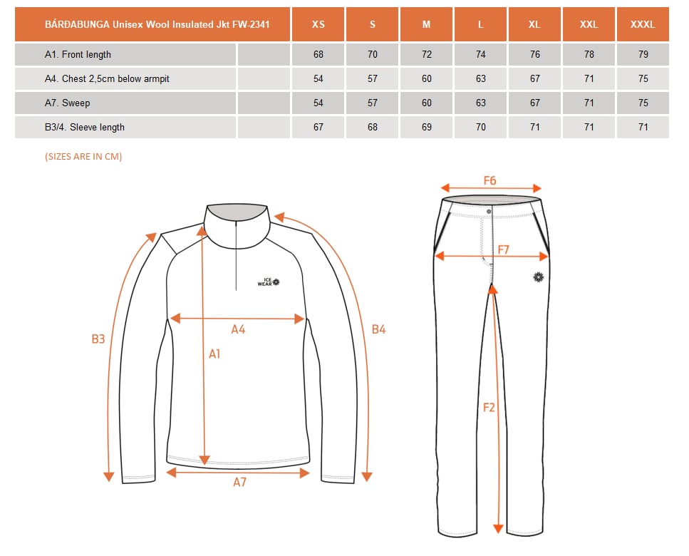 BÁRÐABUNGA Unisex Wool Insulated Jkt FW-2341.png