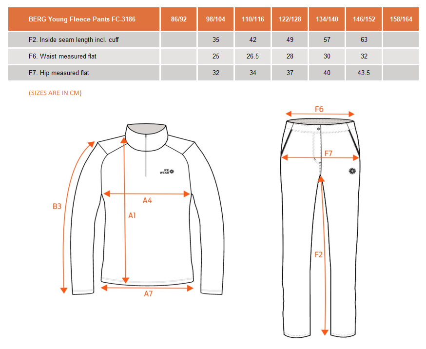 Berg fleece trousers